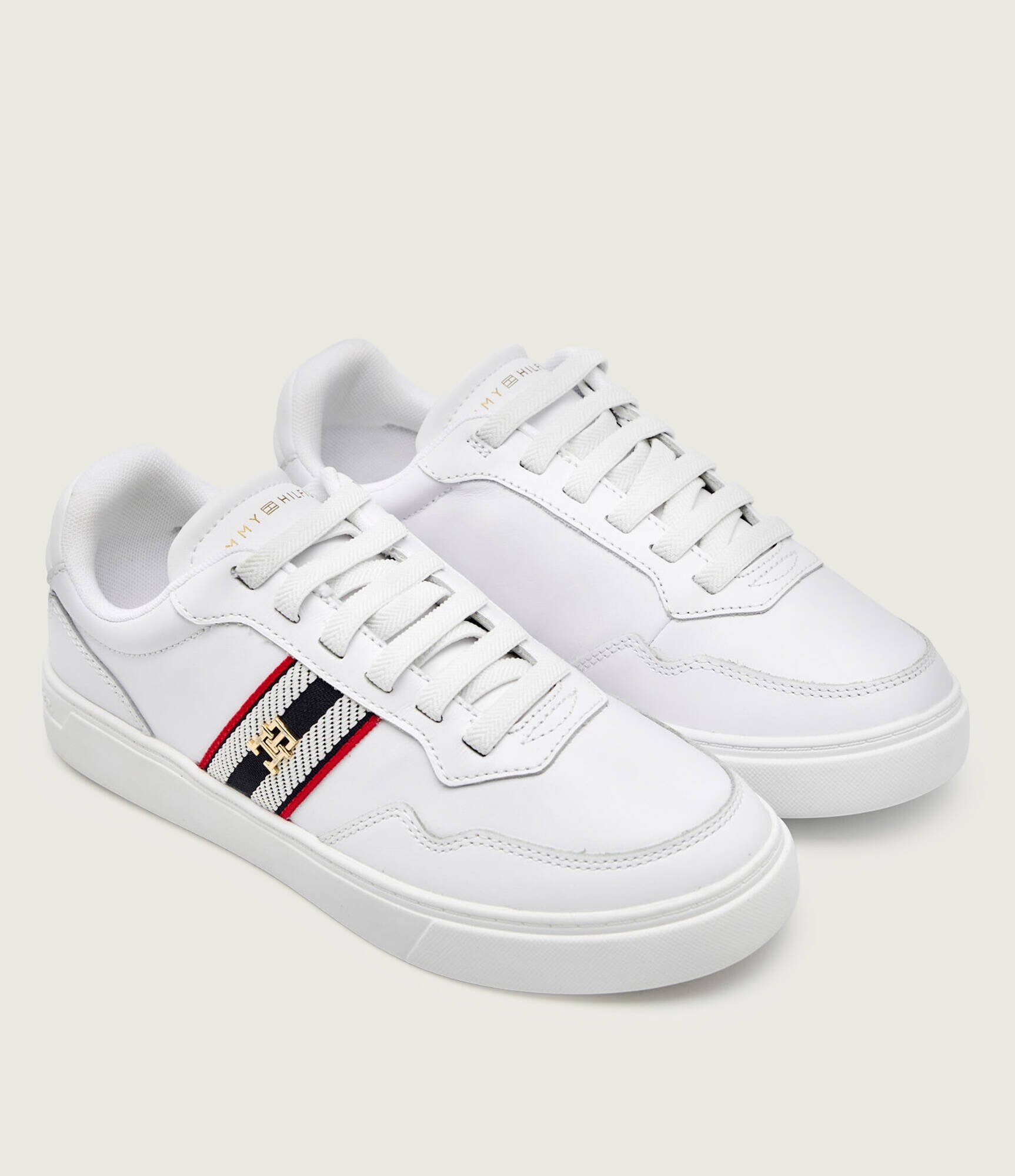 Tommy Hilfiger Teniși din piele