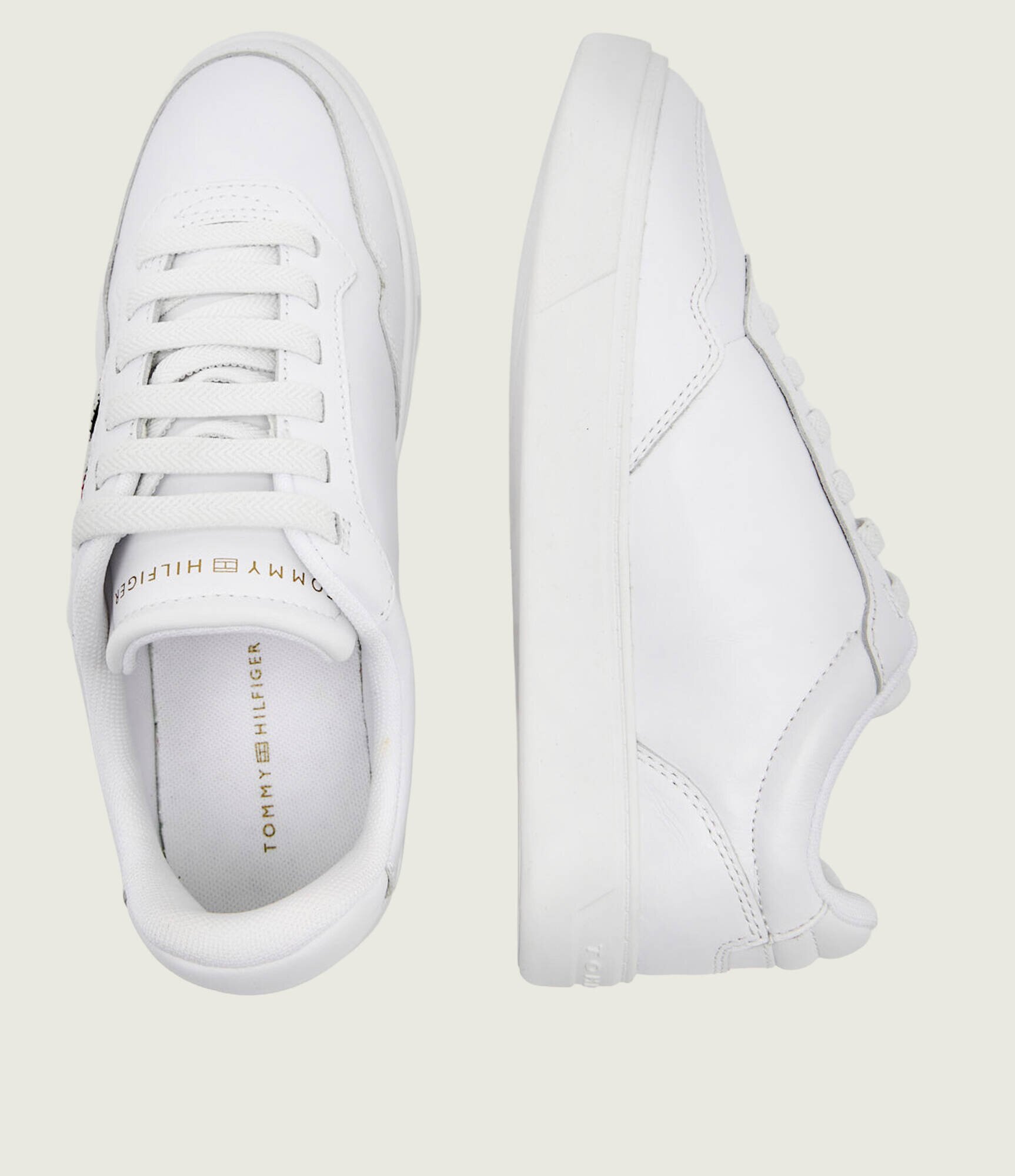 Tommy Hilfiger Teniși din piele