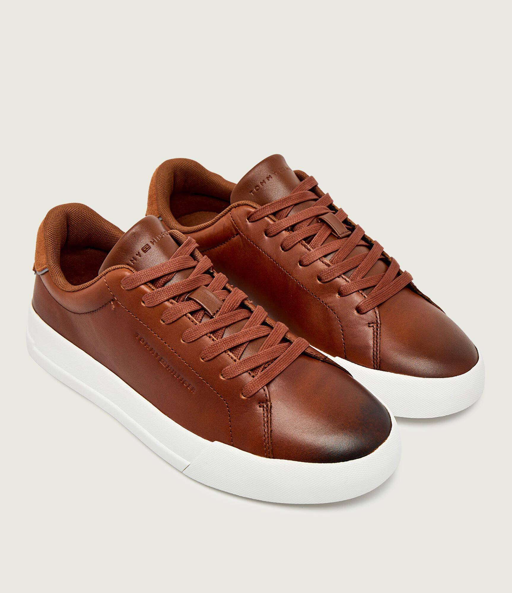 Tommy Hilfiger Teniși din piele