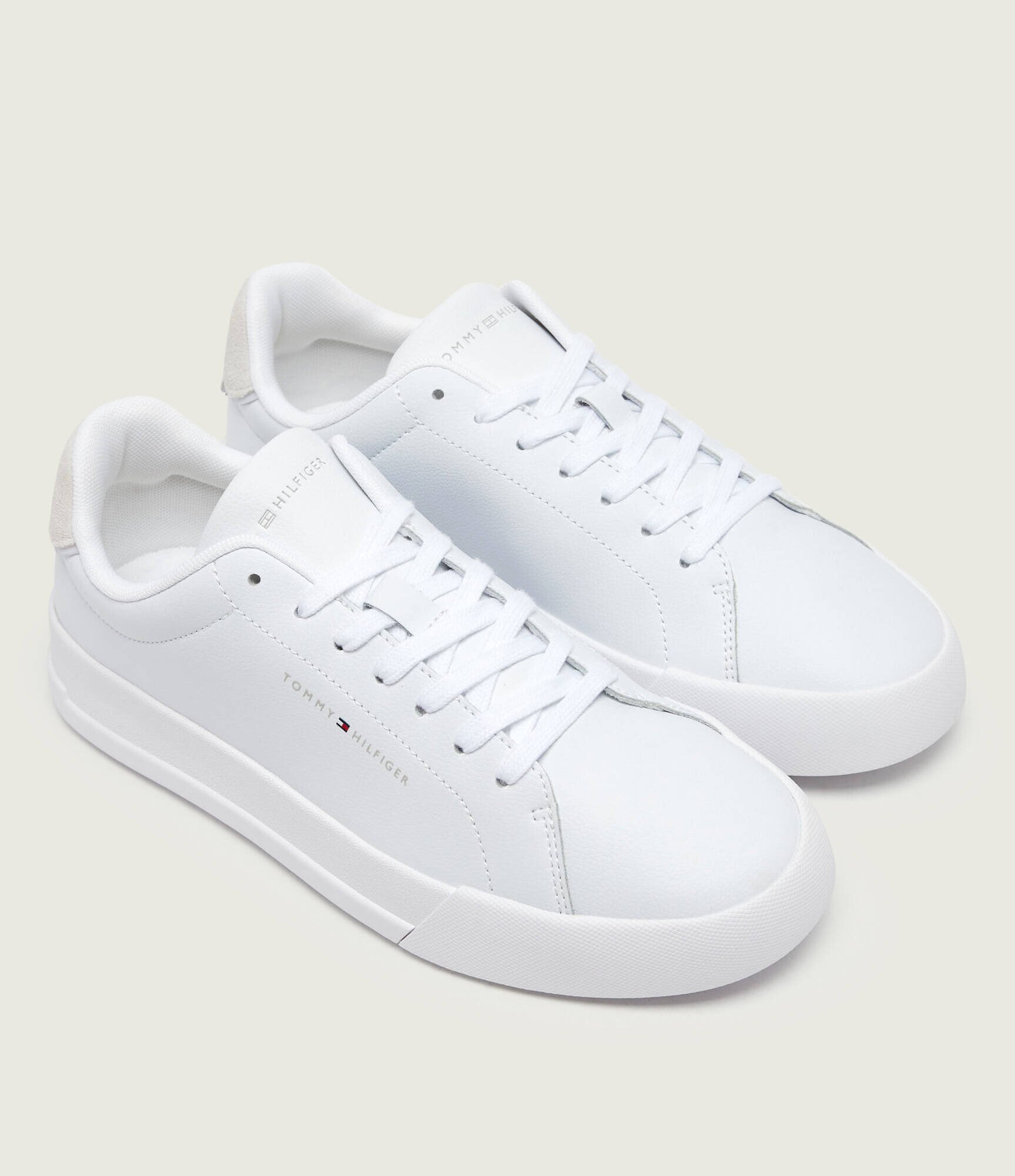 Tommy Hilfiger Teniși din piele Court Core | piele întoarsă