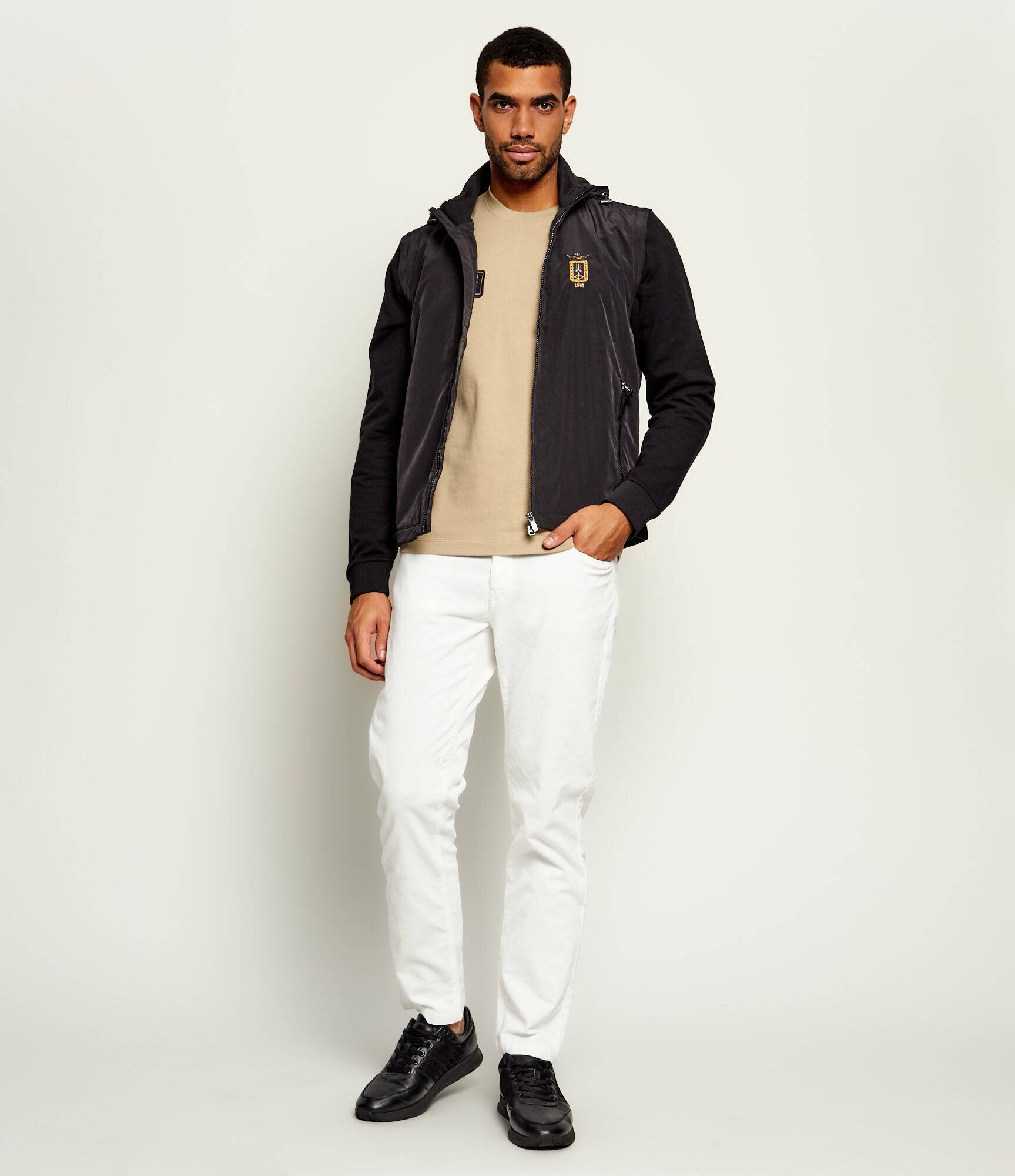 Tommy Hilfiger Teniși din piele Elevated Th Mono Mix Runner | piele întoarsă