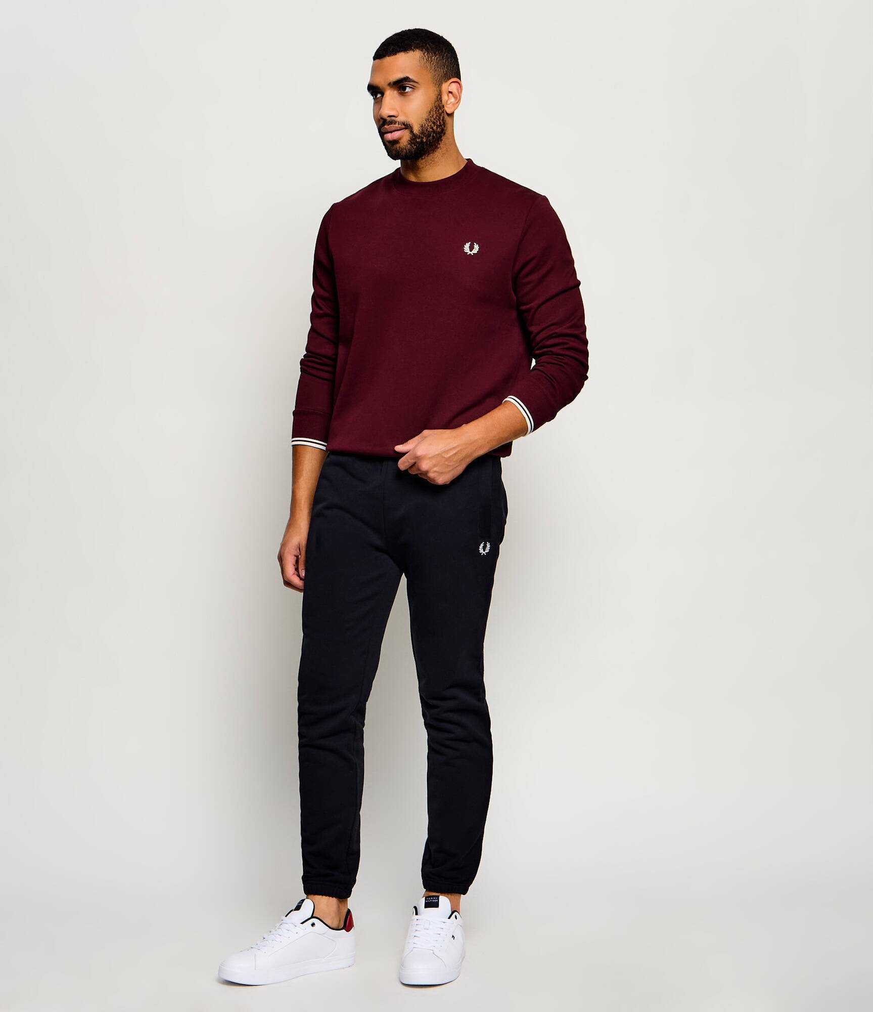 Tommy Hilfiger Teniși din piele Lightweight Pinperf Lth