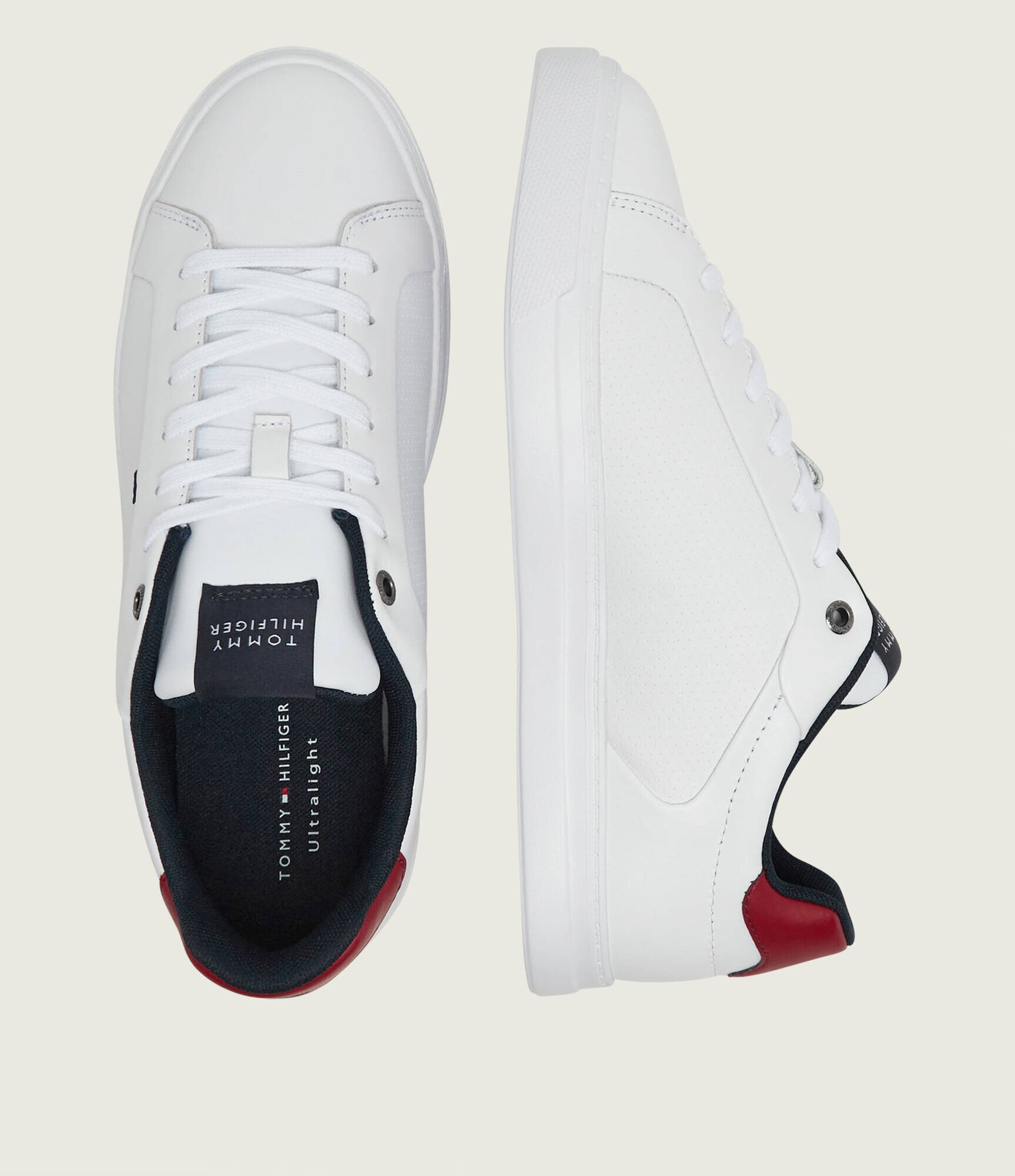 Tommy Hilfiger Teniși din piele Lightweight Pinperf Lth
