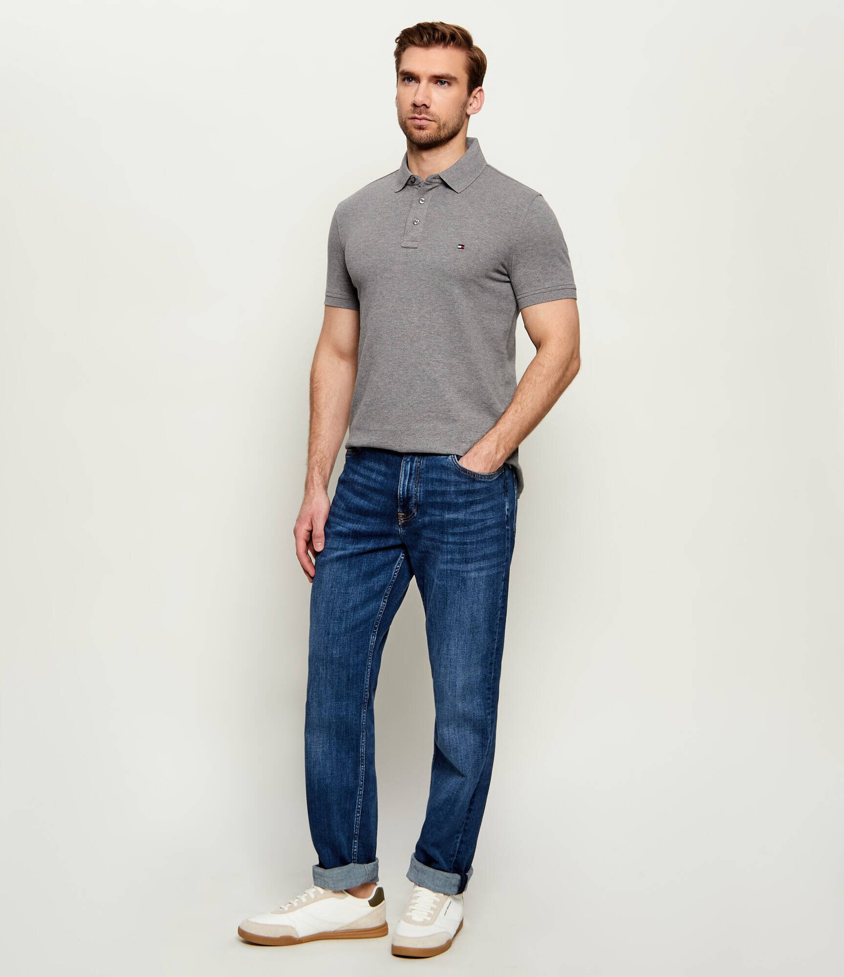 Tommy Hilfiger Teniși din piele Lopro | piele întoarsă