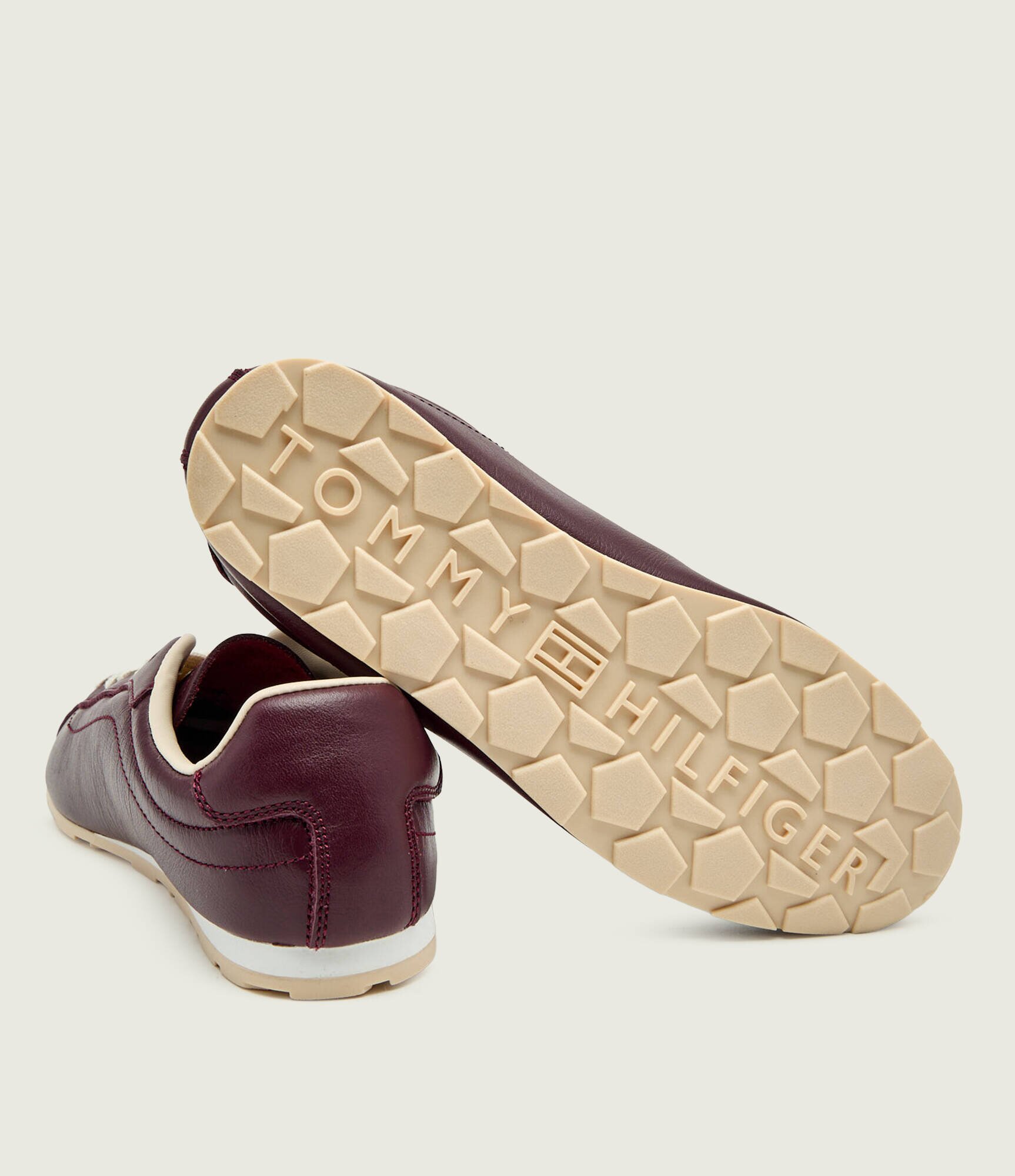 Tommy Hilfiger Teniși din piele LOW PROFILE RUNNER
