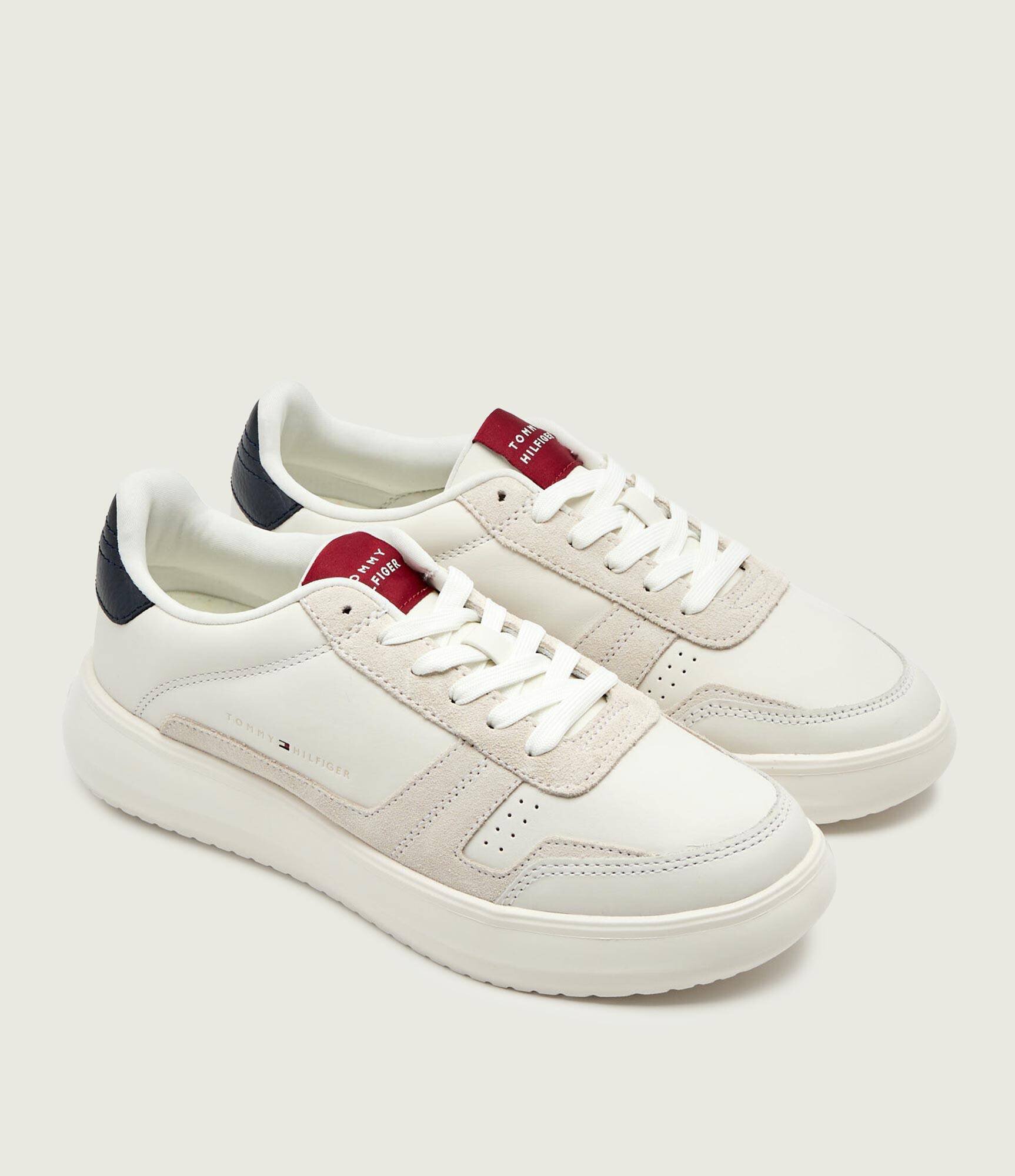 Tommy Hilfiger Teniși din piele MODERN LIGHTCUP | piele întoarsă