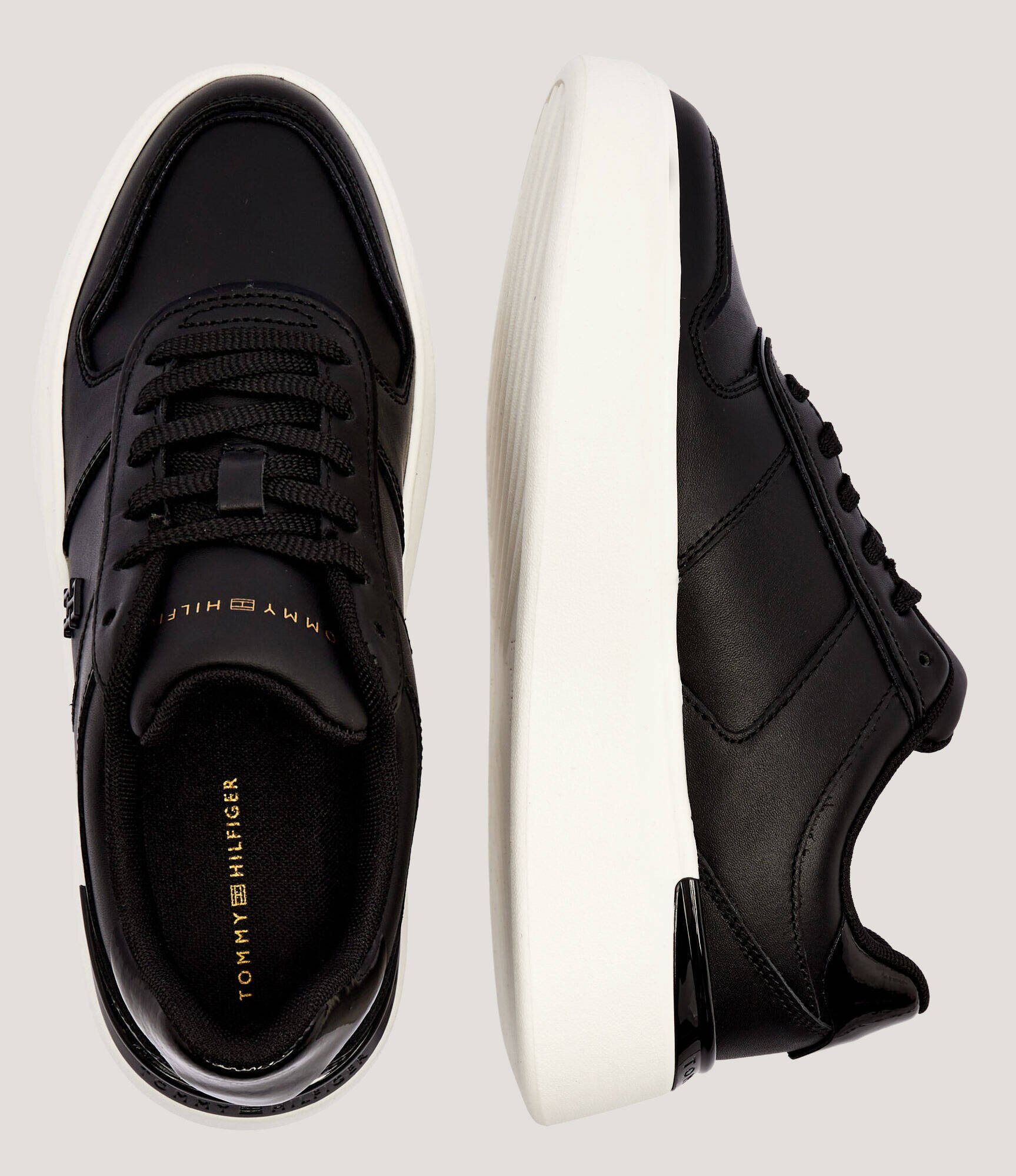 Tommy Hilfiger Teniși din piele Patent