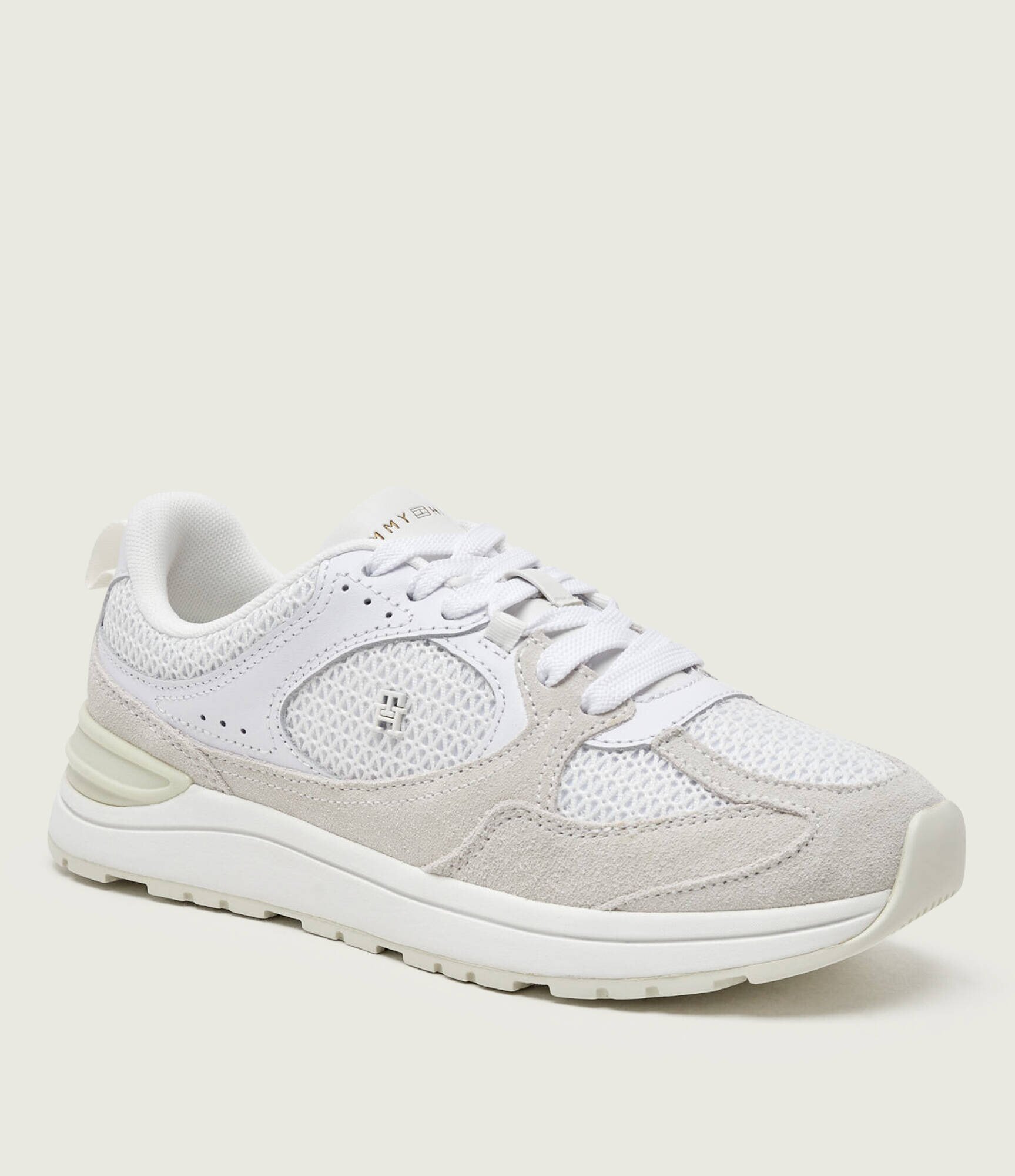 Tommy Hilfiger Teniși din piele Runner | piele întoarsă