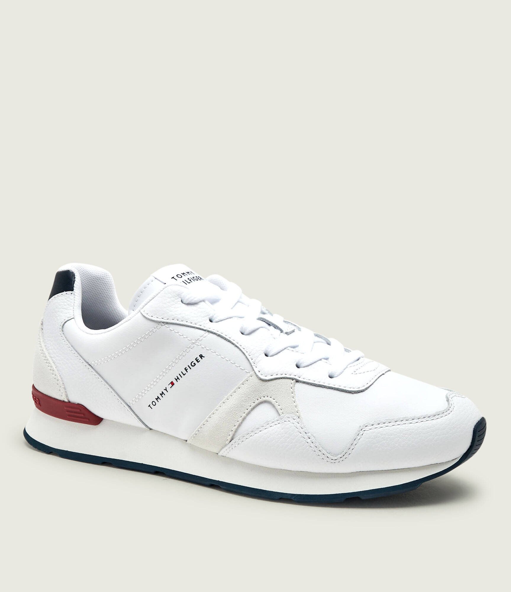 Tommy Hilfiger Teniși din piele T Hilfiger Core Lth Runner | piele întoarsă