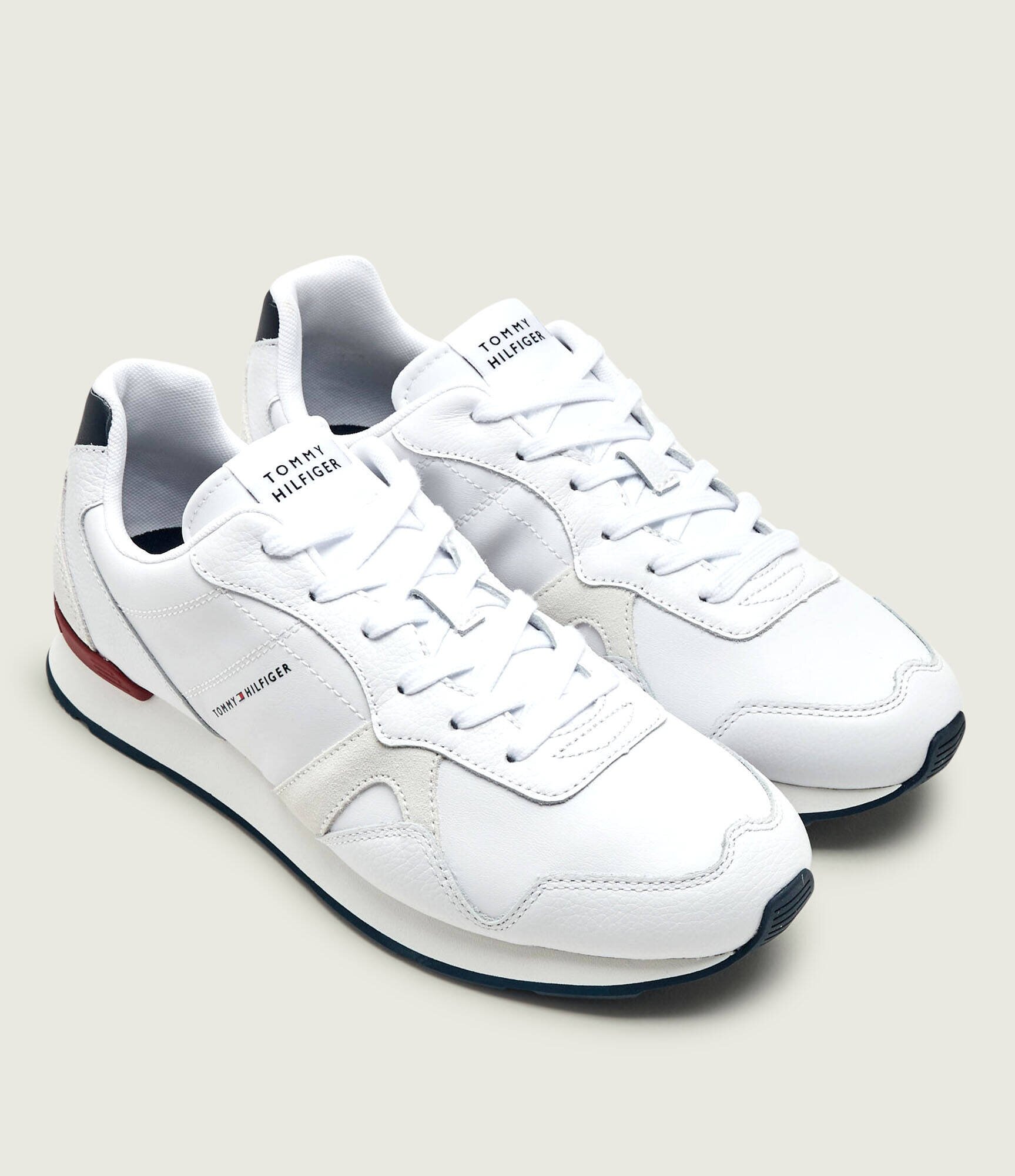 Tommy Hilfiger Teniși din piele T Hilfiger Core Lth Runner | piele întoarsă