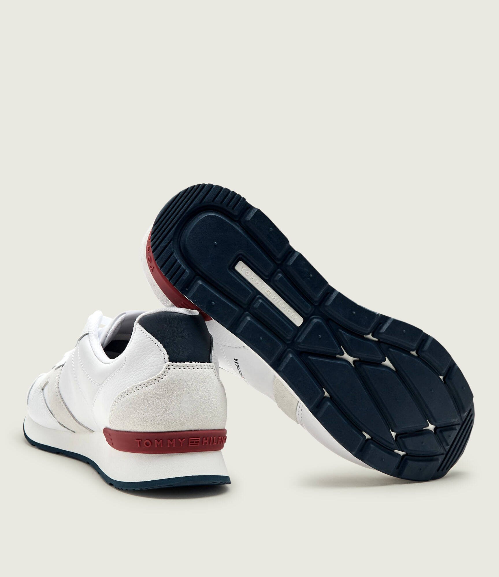 Tommy Hilfiger Teniși din piele T Hilfiger Core Lth Runner | piele întoarsă