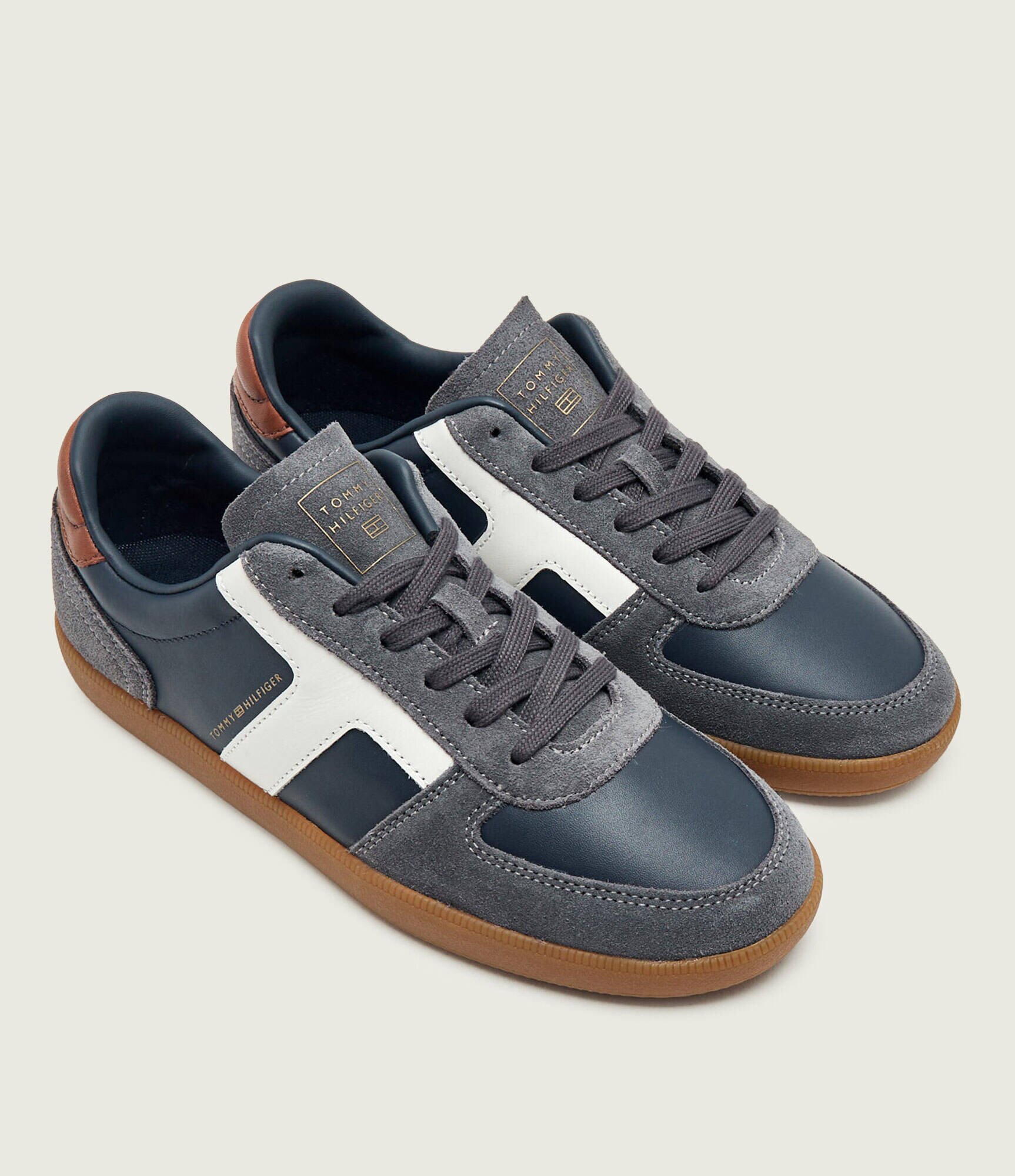 Tommy Hilfiger Teniși din piele Tribeca | piele întoarsă