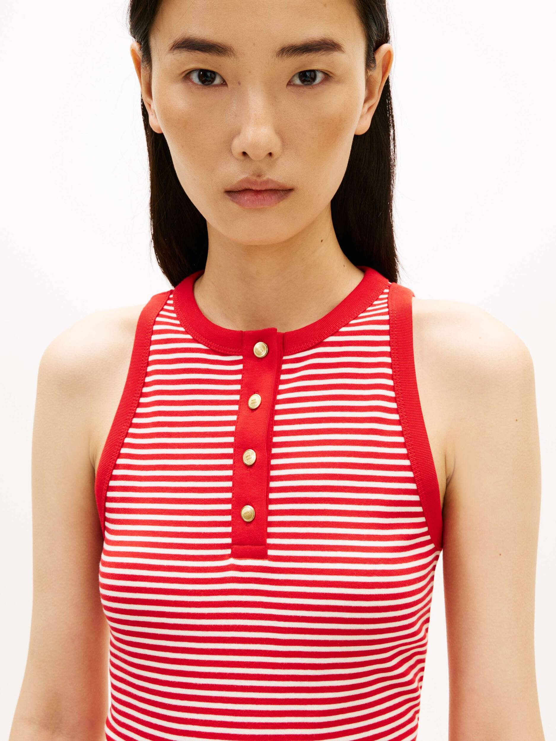 Tommy Hilfiger Top HENLEY | Slim Fit