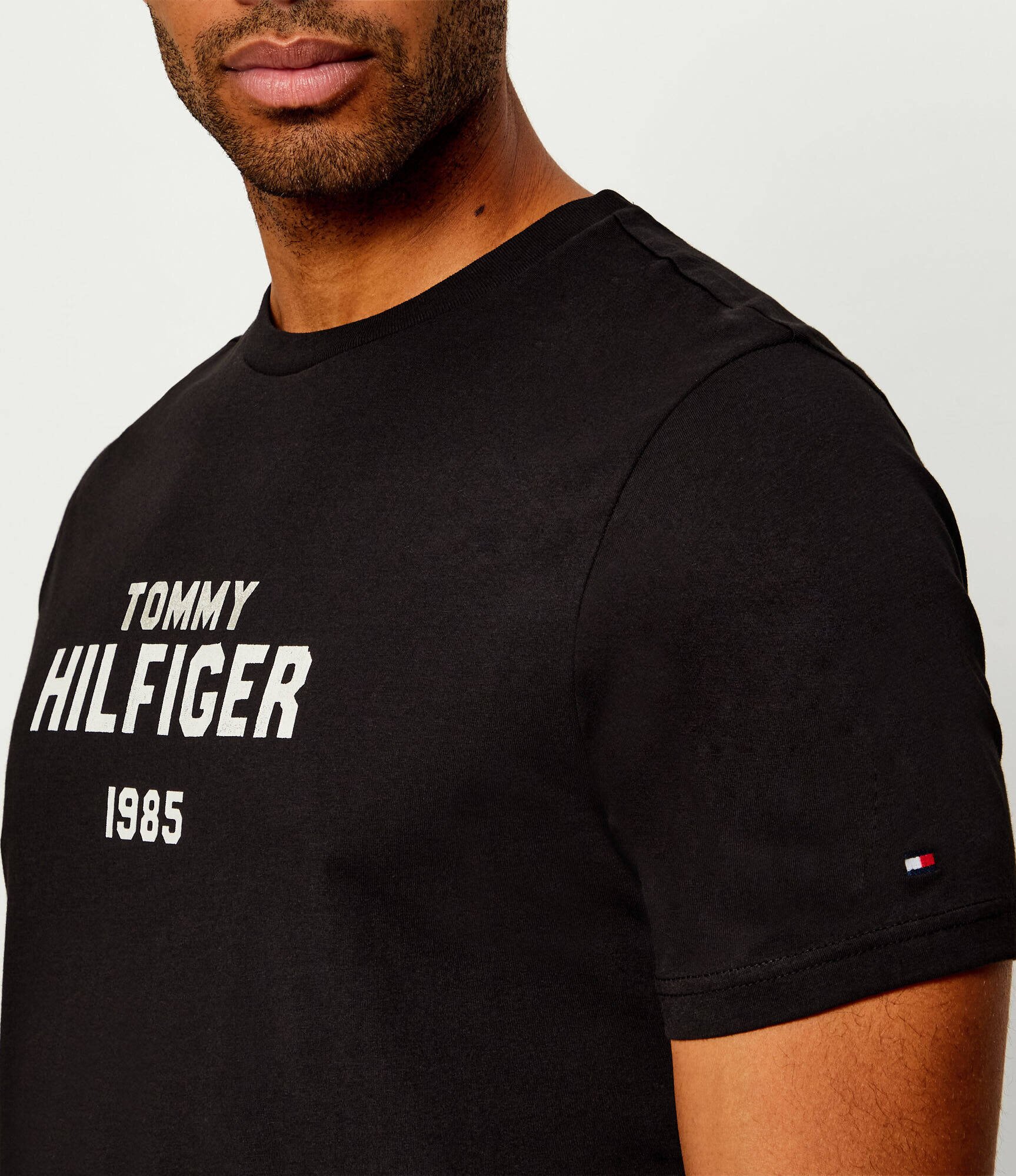 Tommy Hilfiger Tricou Brand Love Stack | regular fit