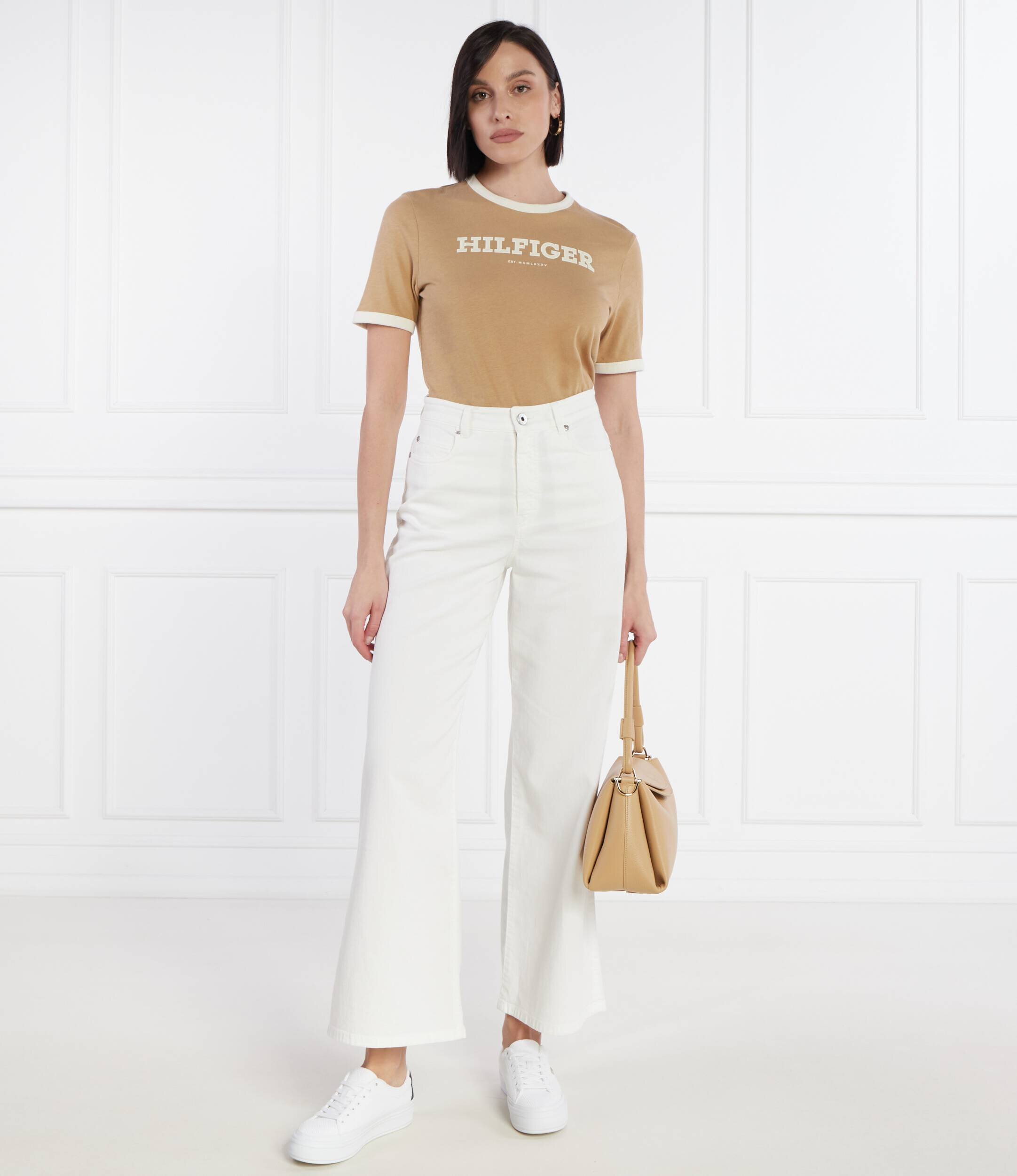 Tommy Hilfiger Tricou MONOTYPE FLOCK | Regular Fit