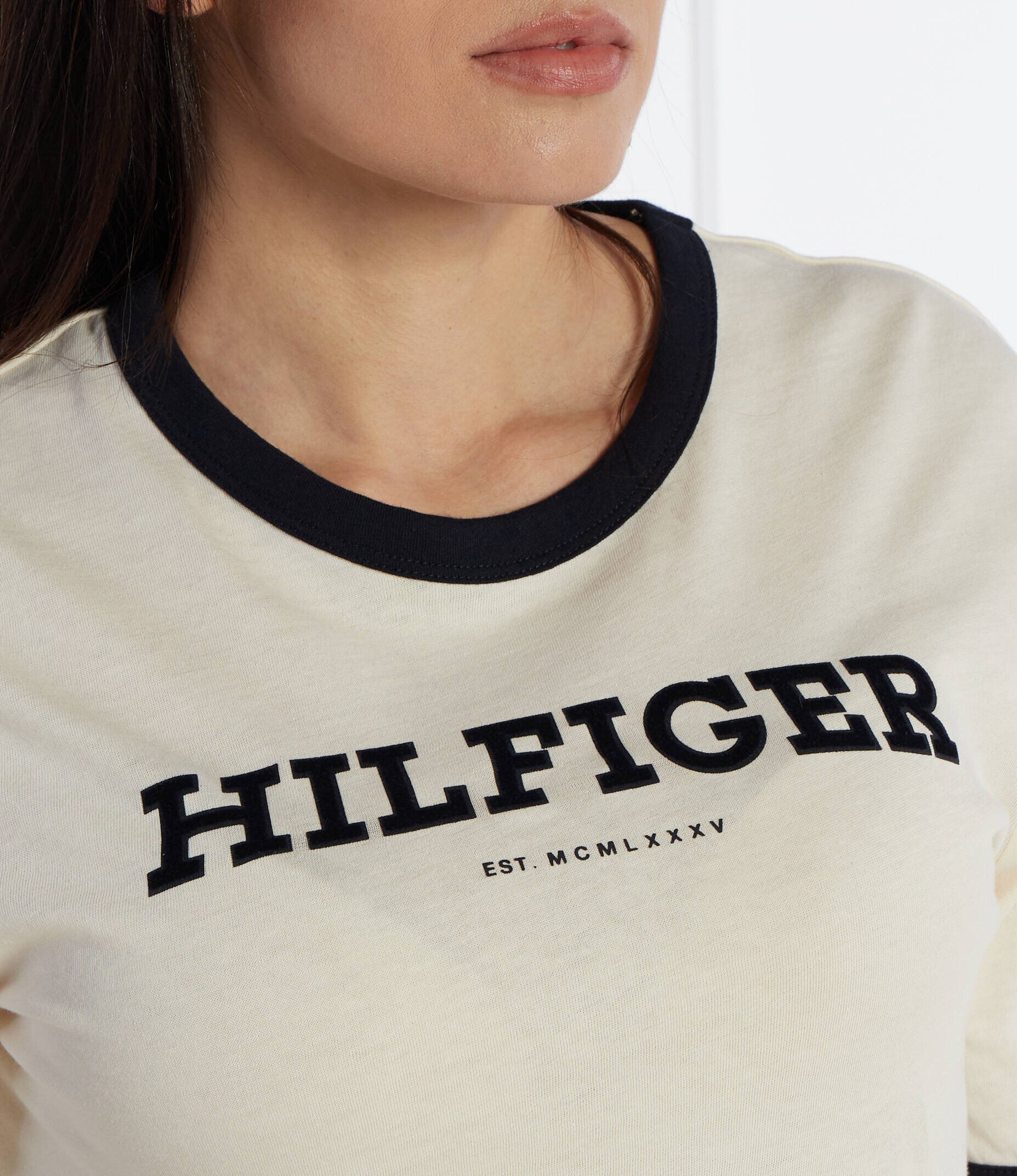 Tommy Hilfiger Tricou MONOTYPE FLOCK | Regular Fit