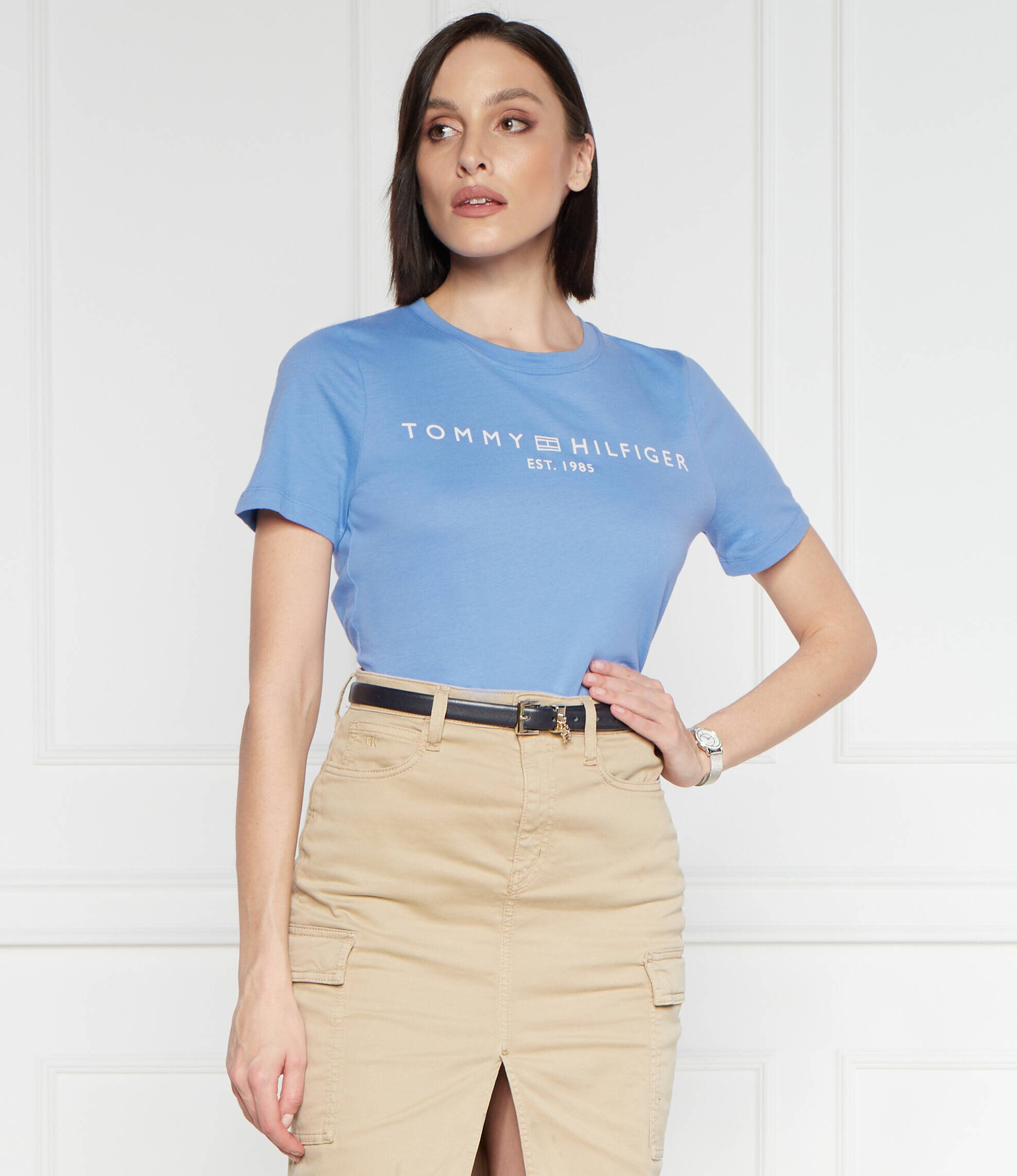 Tommy Hilfiger Tricou REG CORP LOGO C-NK SS | Regular Fit