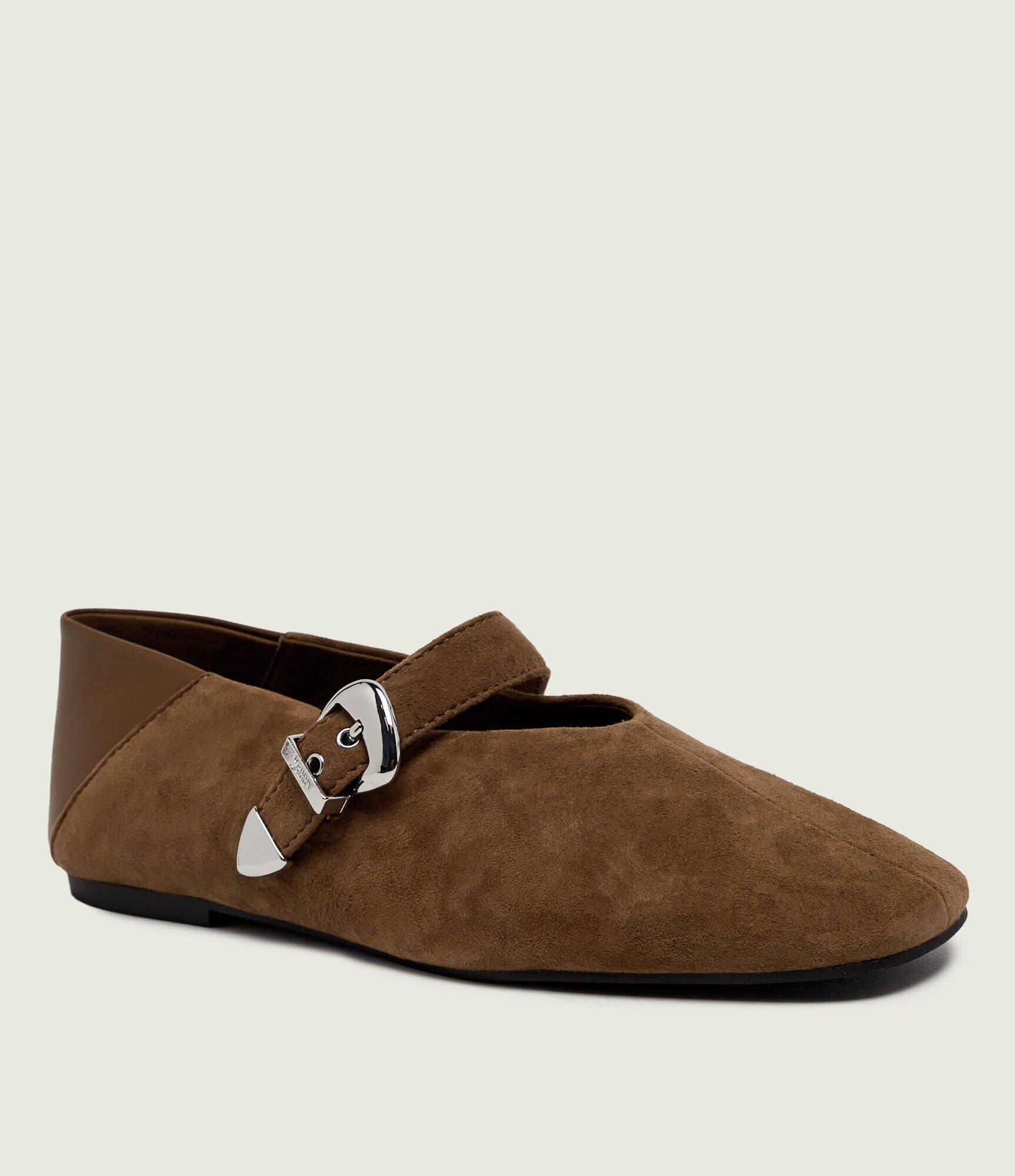 Tommy Jeans Balerini Mary Jane | piele întoarsă
