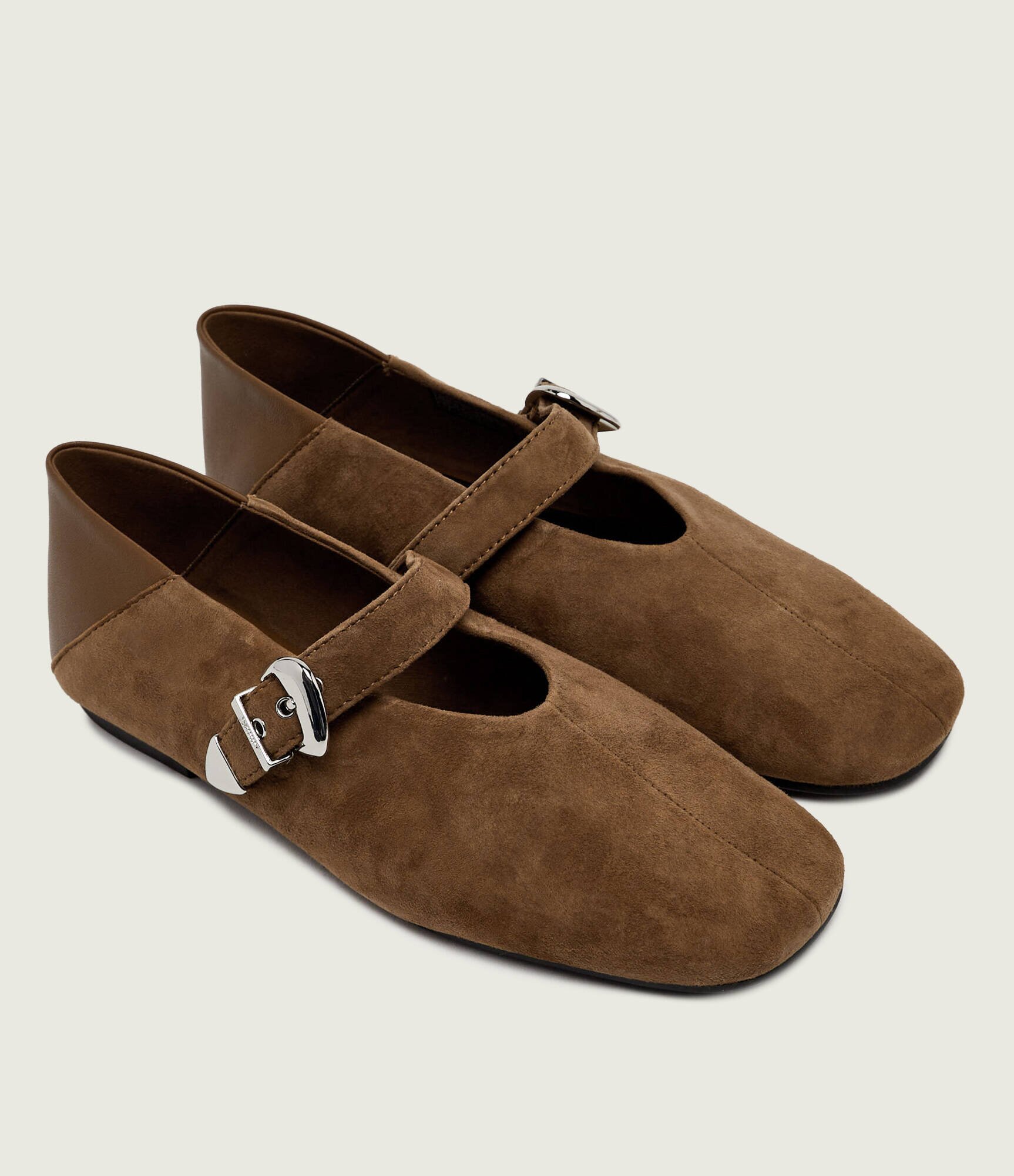 Tommy Jeans Balerini Mary Jane | piele întoarsă