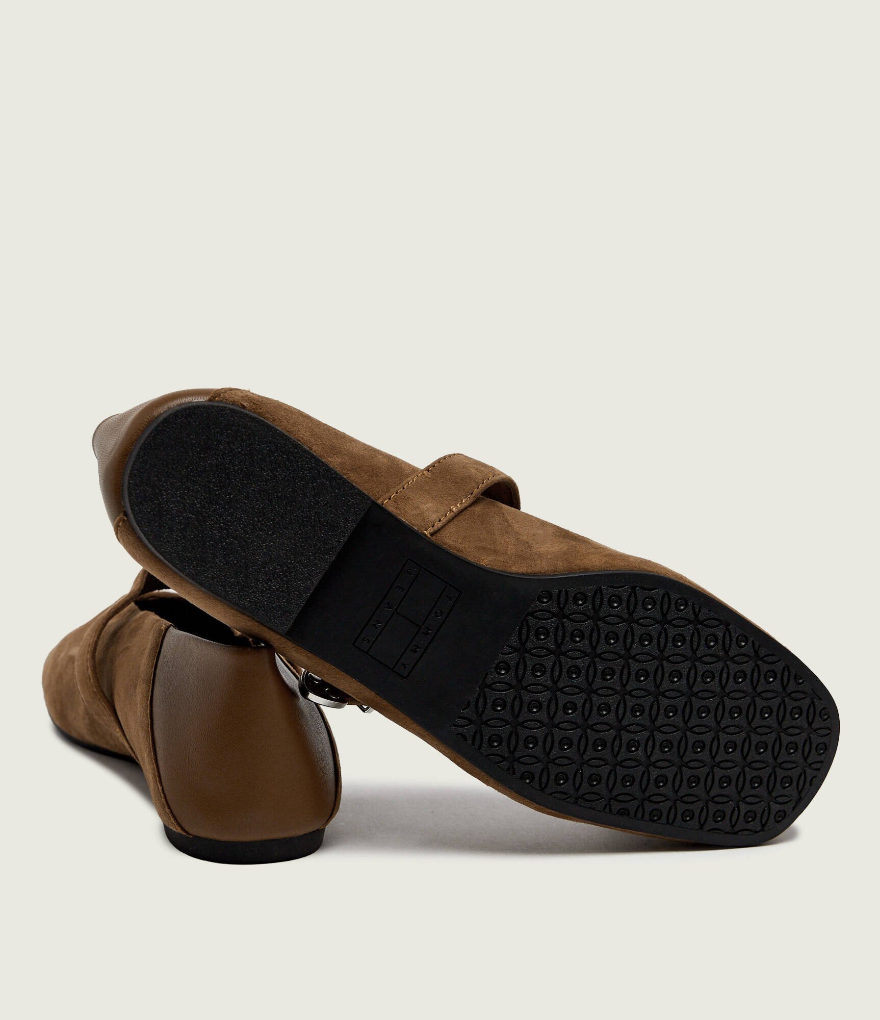 Tommy Jeans Balerini Mary Jane | piele întoarsă
