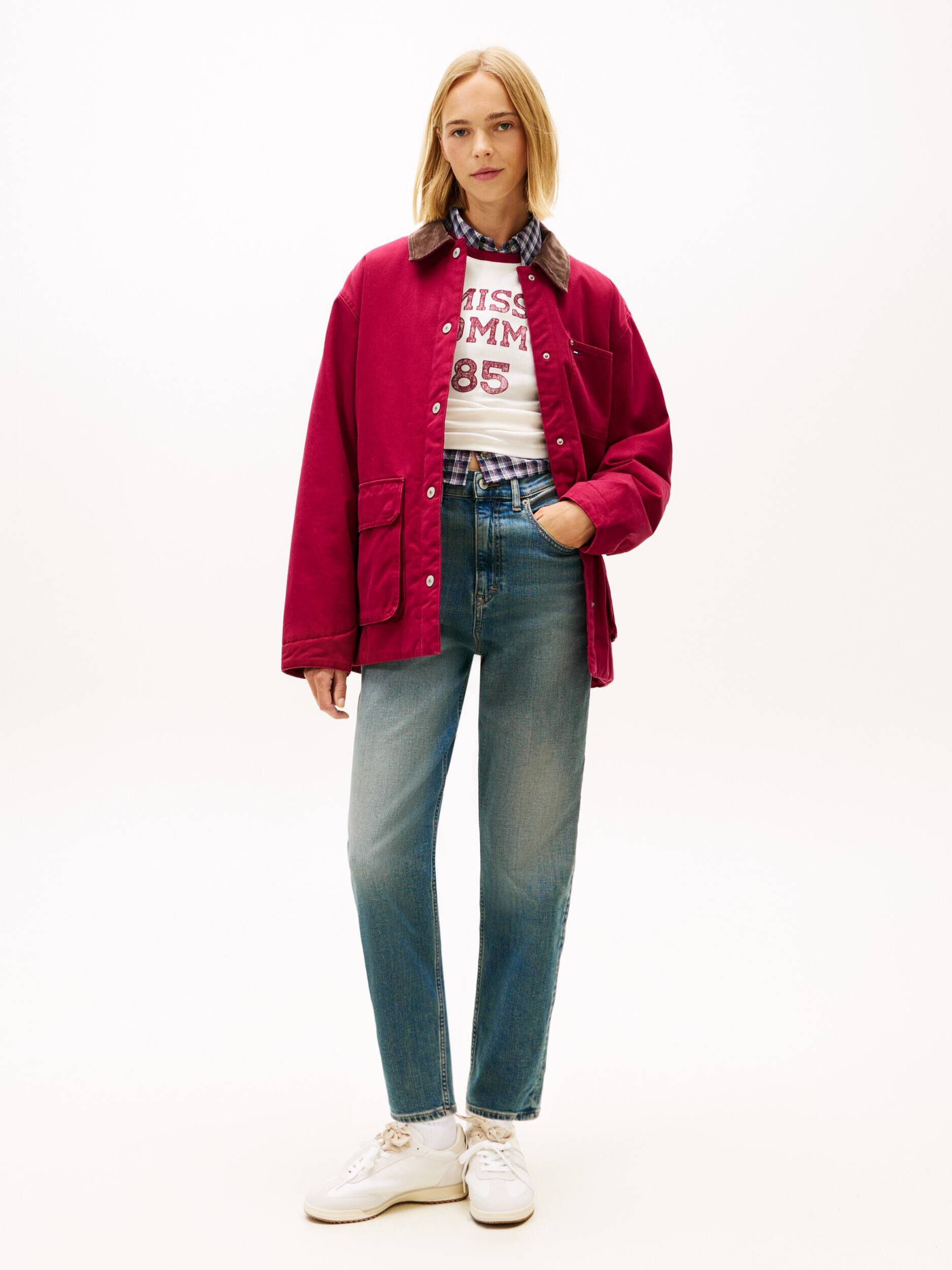 Tommy Jeans Blugi BI5154 | Mom Fit | high waist