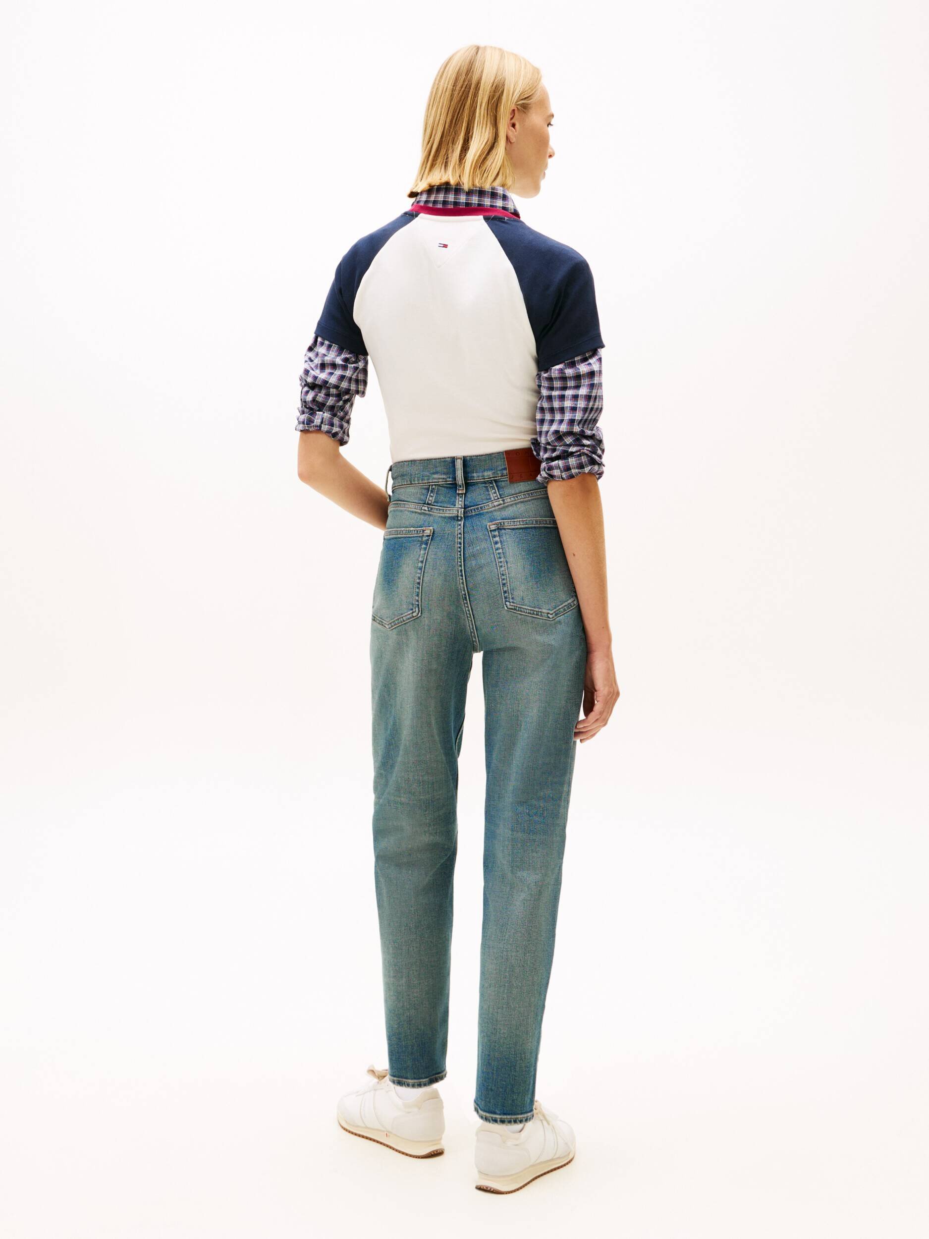 Tommy Jeans Blugi BI5154 | Mom Fit | high waist
