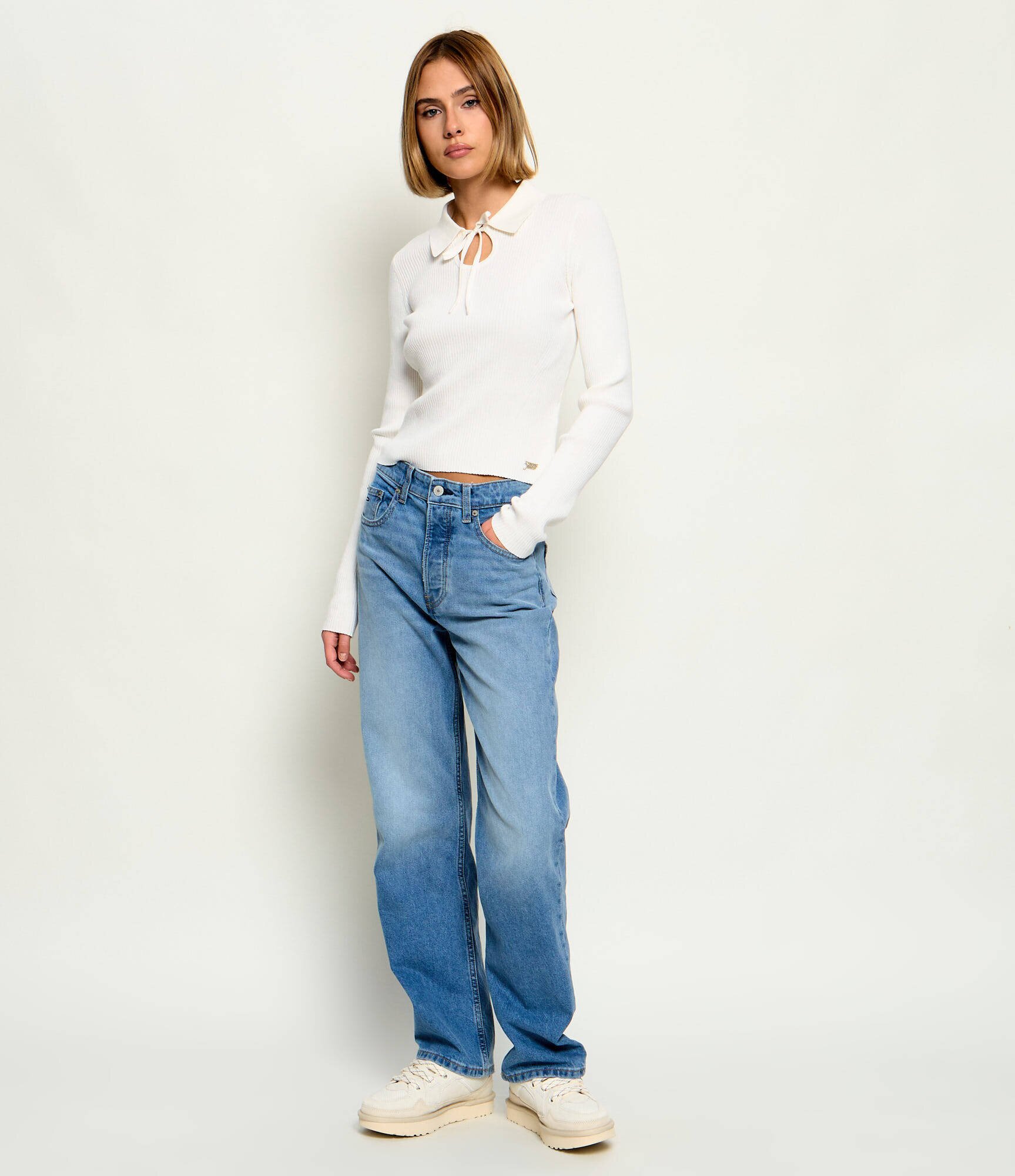 Tommy Jeans Blugi Layla | Straight fit | high rise