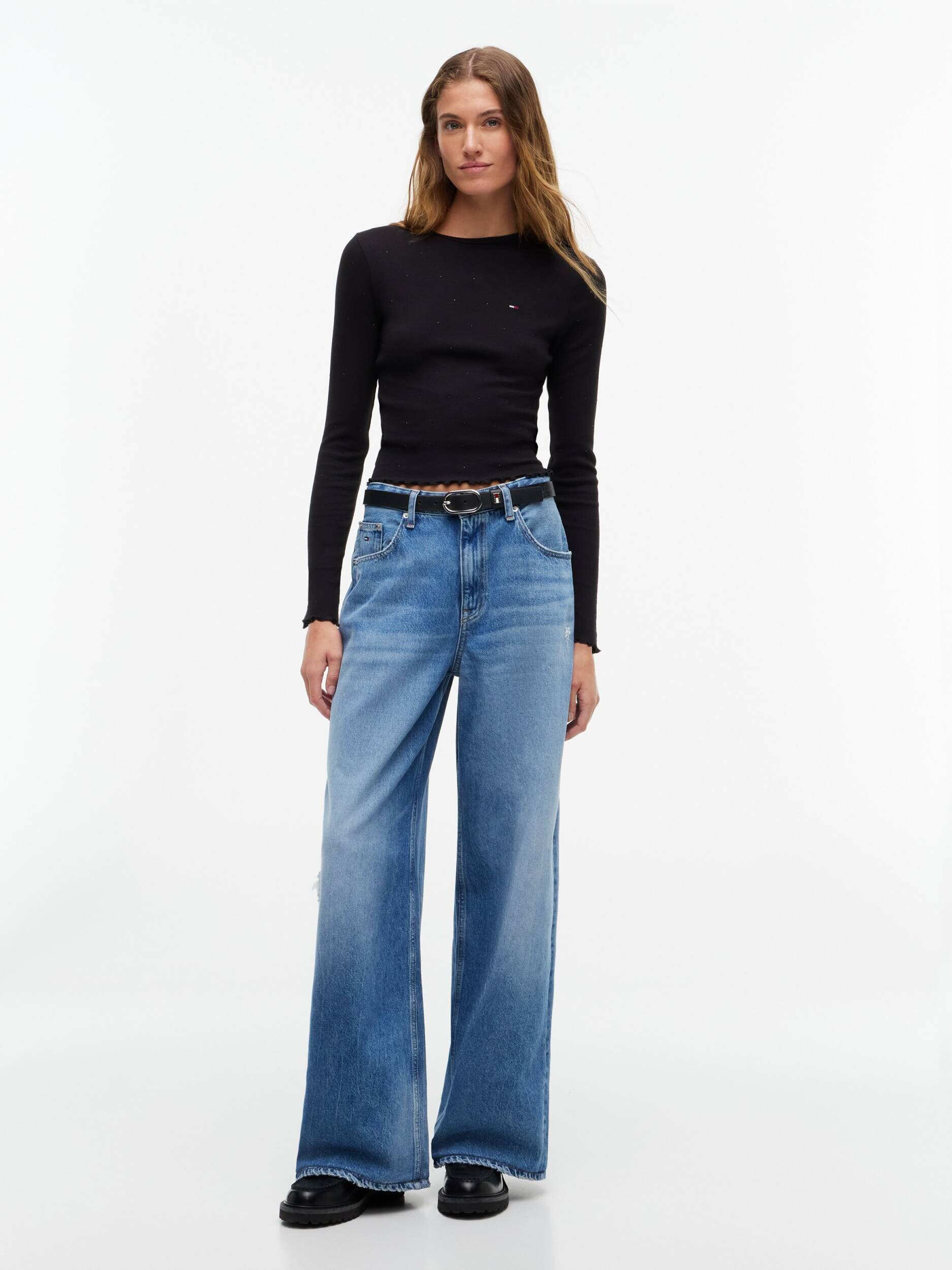 Tommy Jeans Bluză | Slim Fit
