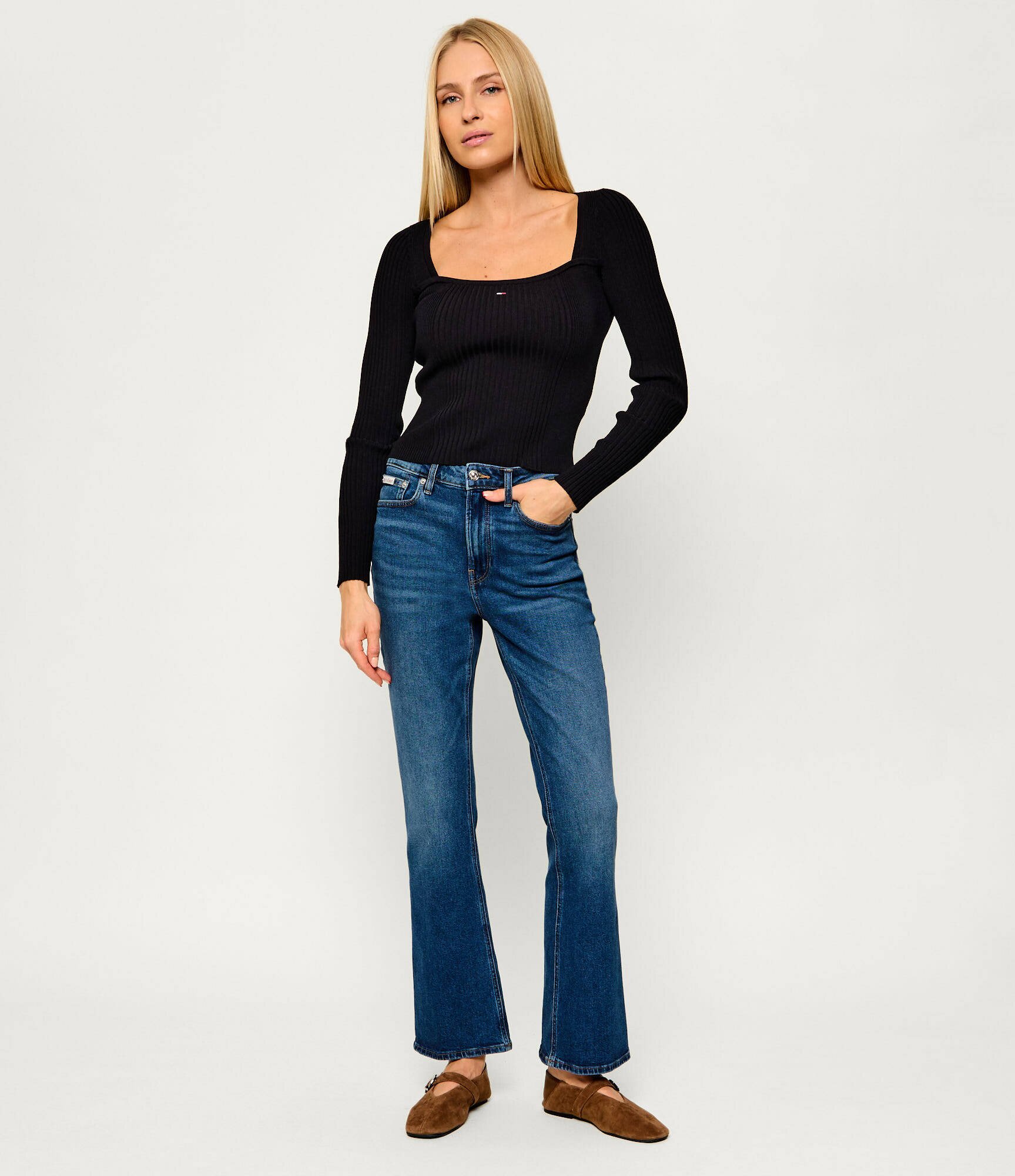 Tommy Jeans Bluză | Slim Fit