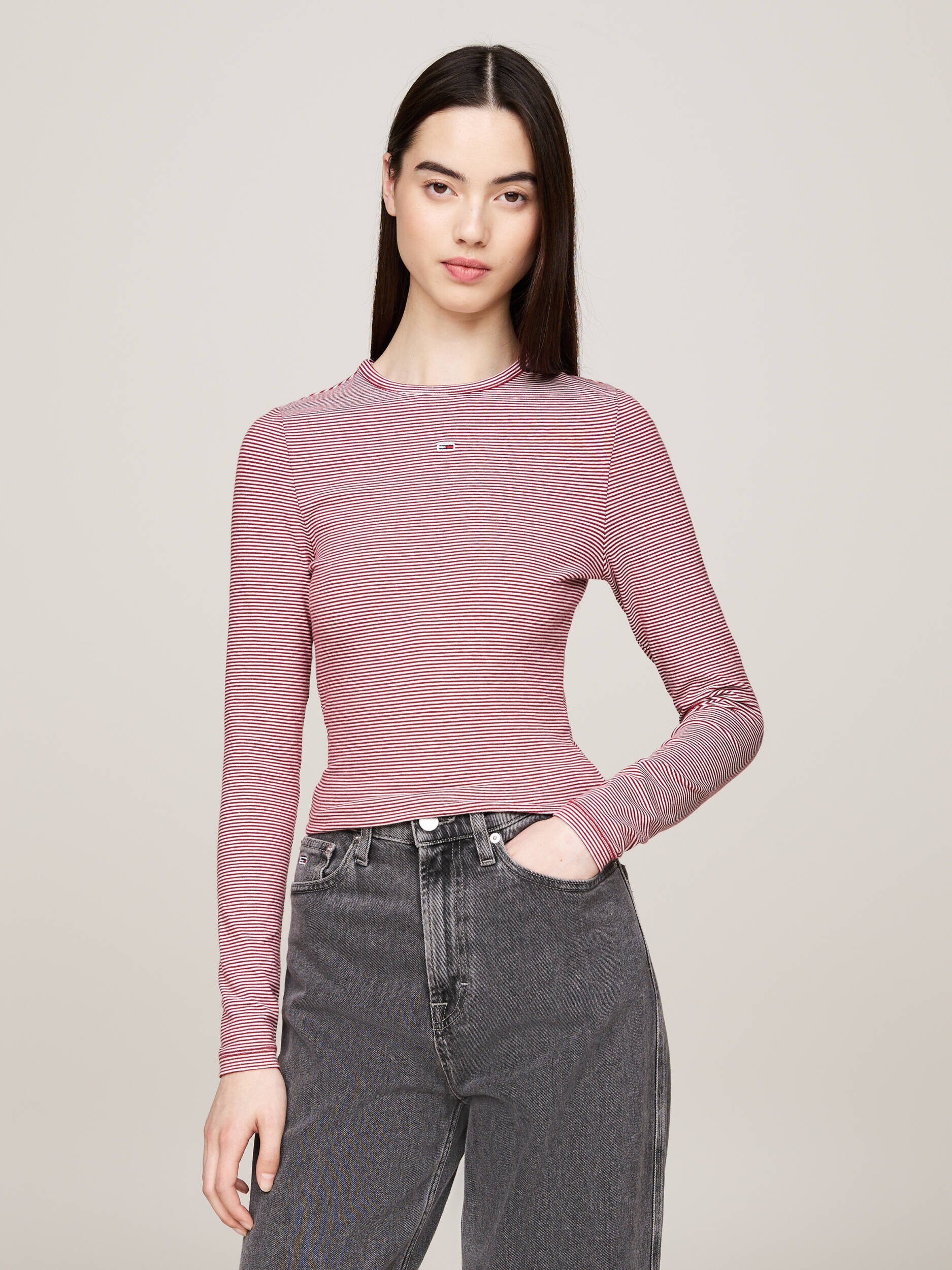 Tommy Jeans Bluză | Slim Fit