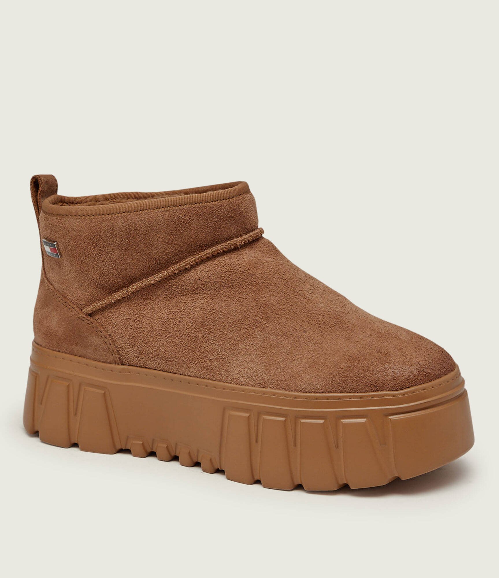 Tommy Jeans Bocanci | piele întoarsă