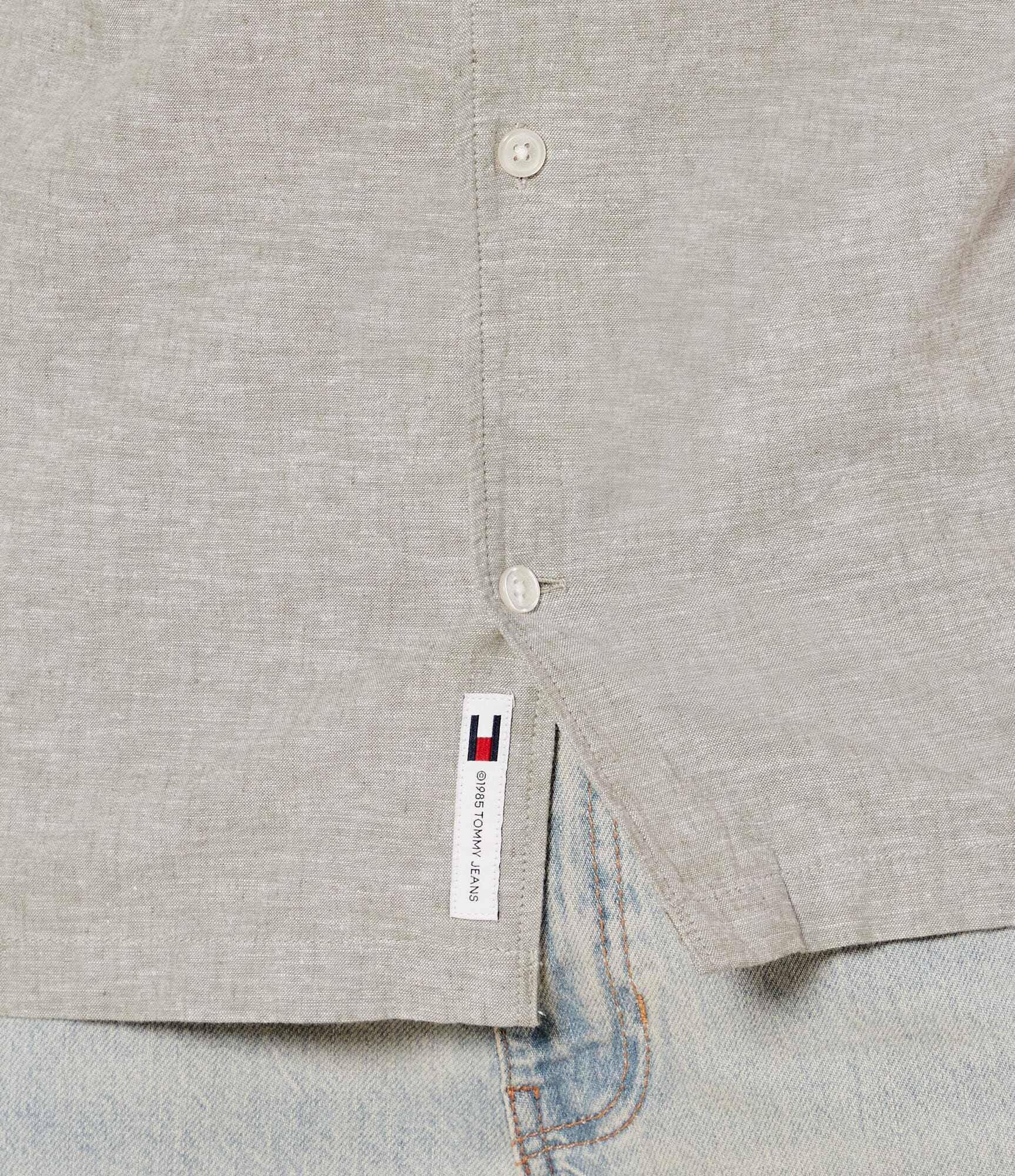 Tommy Jeans Cămașă | Regular Fit | cu adaos de in