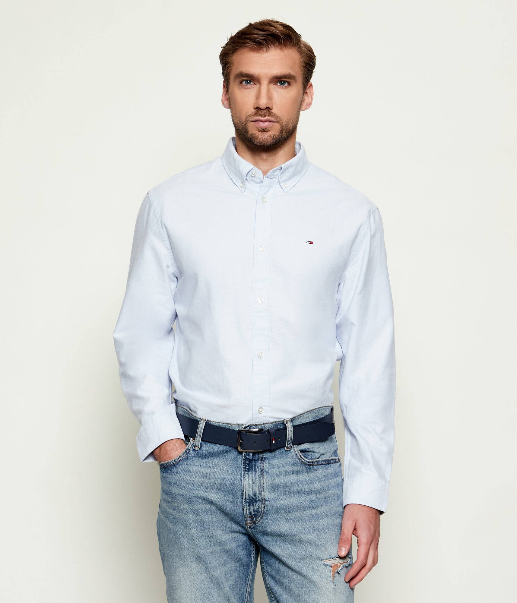 Tommy Jeans Cămașă | Regular Fit oxford