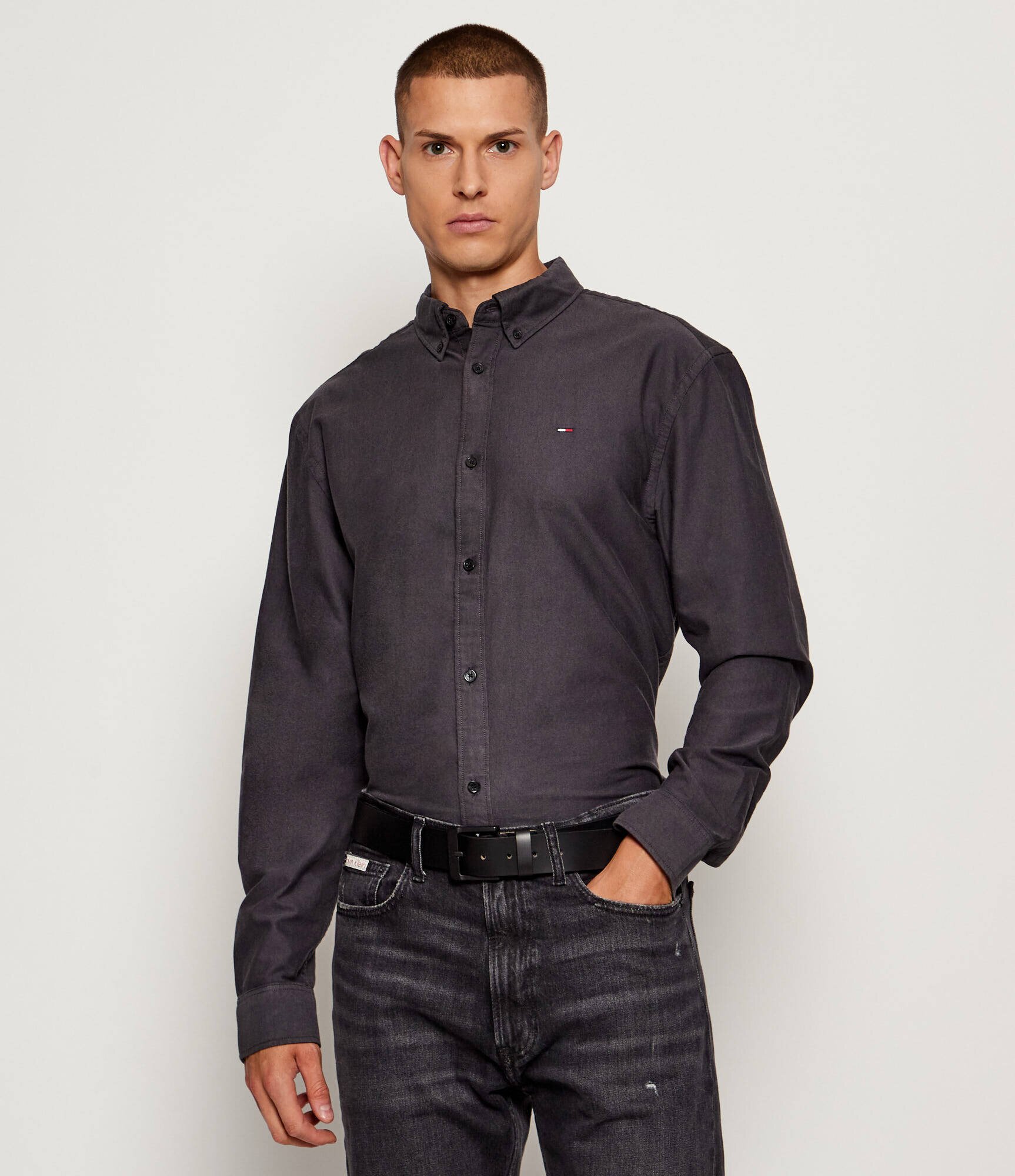 Tommy Jeans Cămașă | regular fit oxford