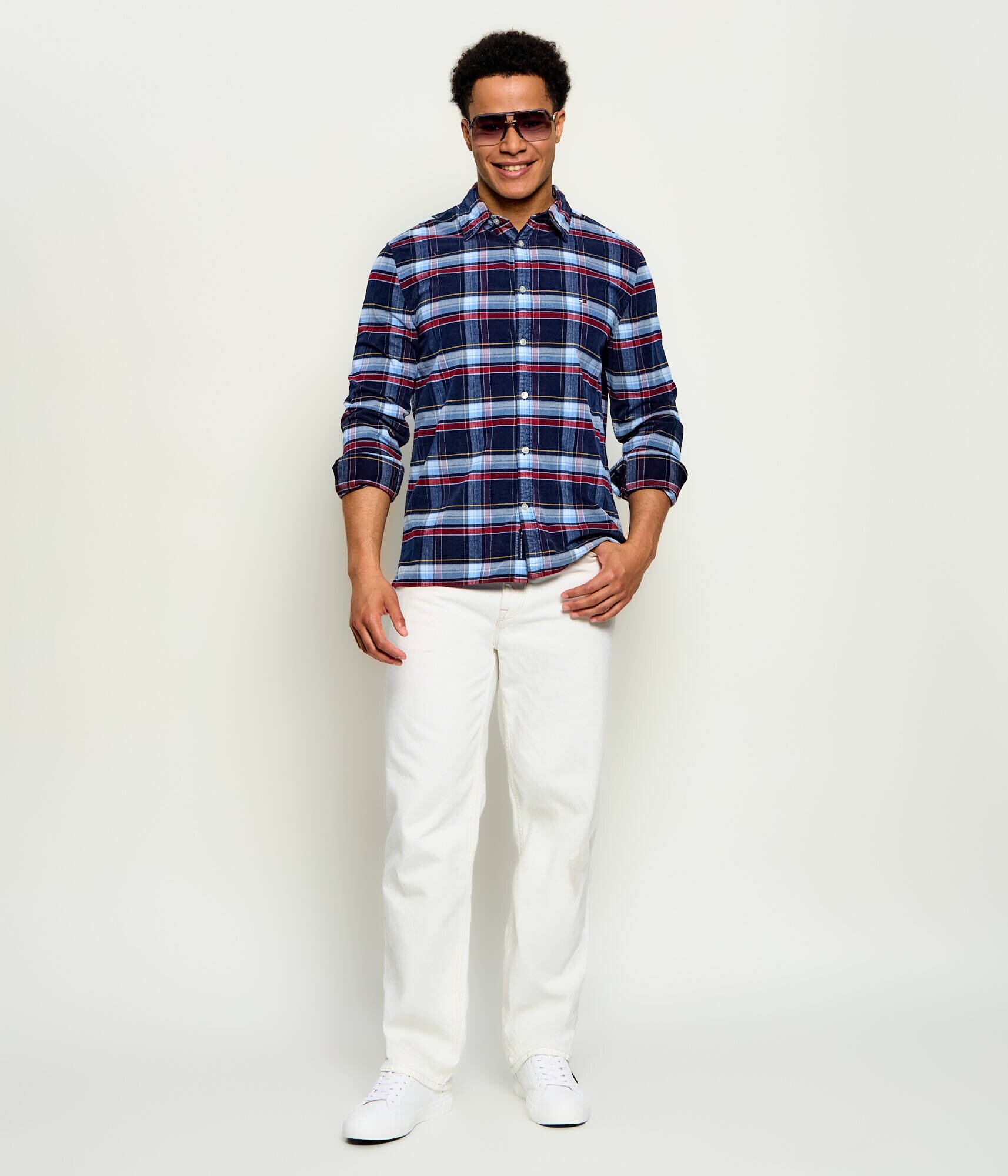 Tommy Jeans Cămașă | regular fit | stretch
