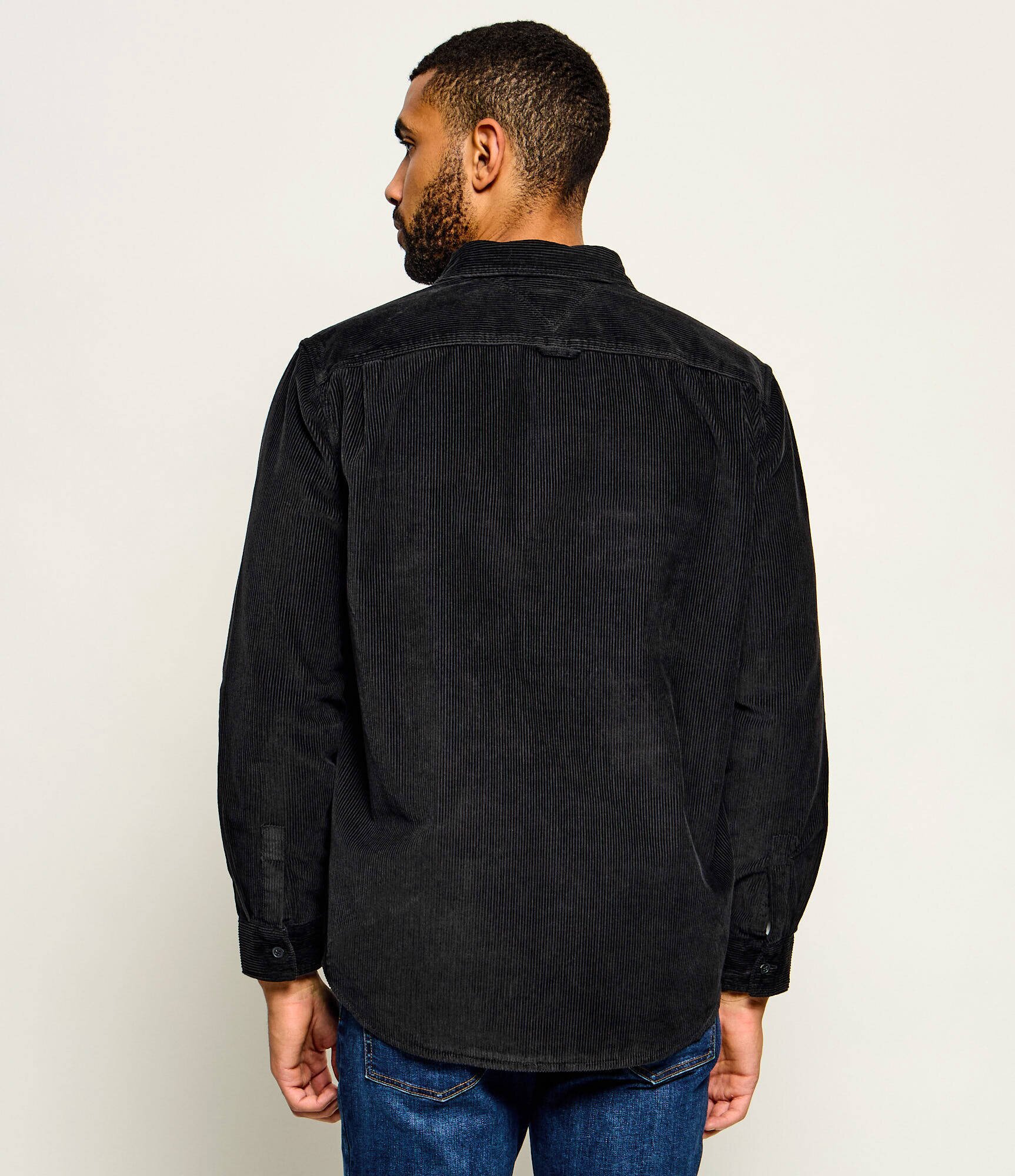 Tommy Jeans Cămașă | Relaxed fit | catifea reiată