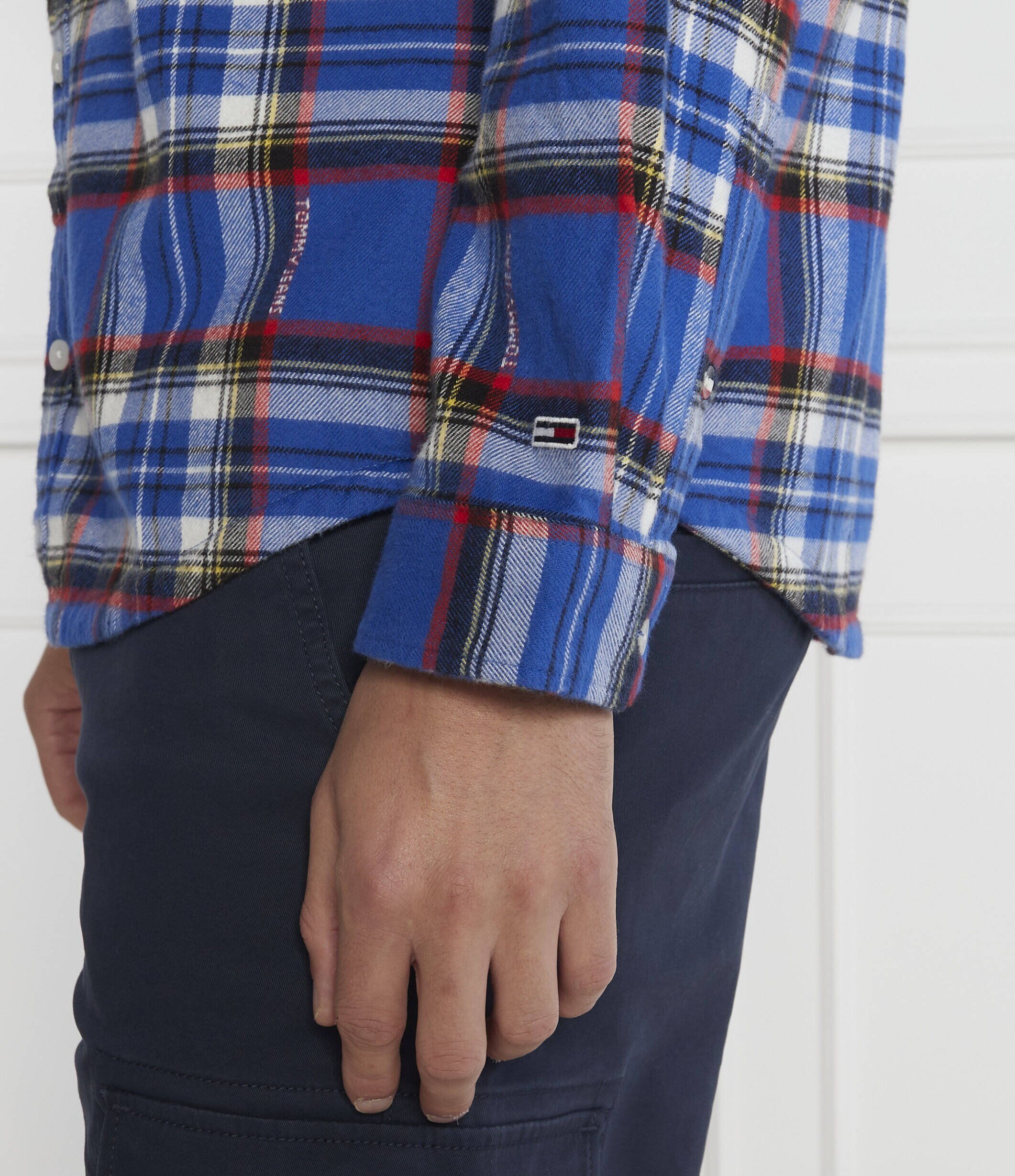 Tommy Jeans Cămașă TOMMY CHECK | Relaxed fit
