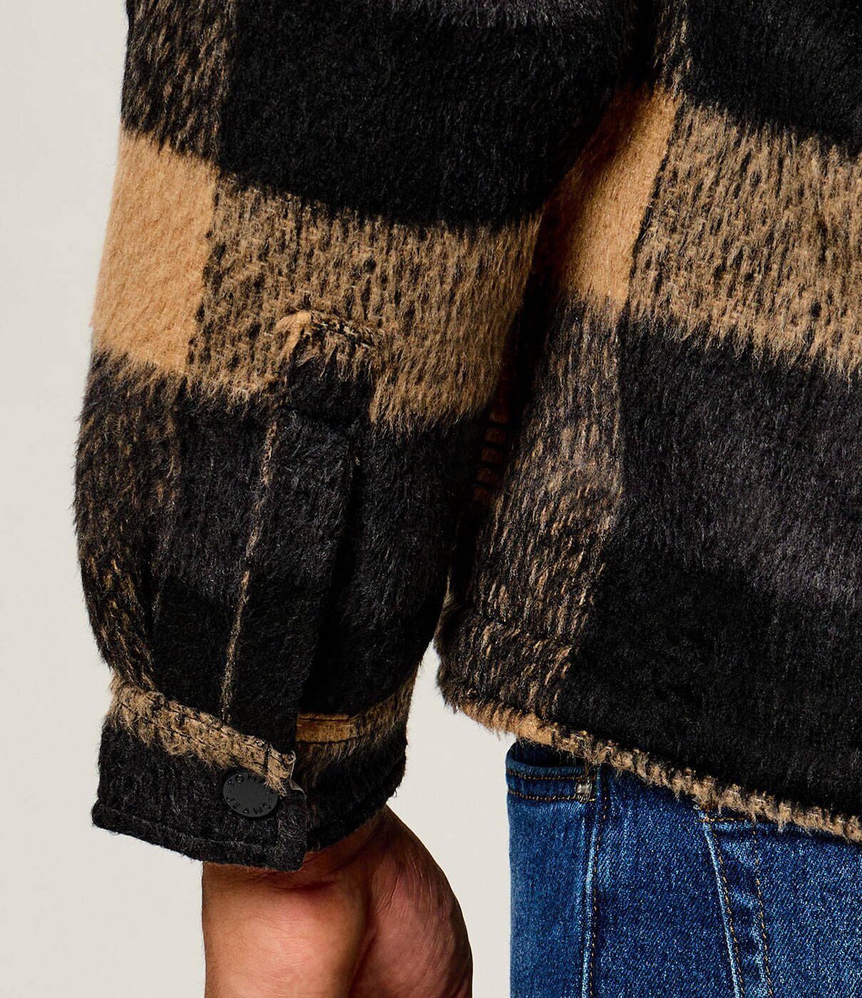 Tommy Jeans Căptușită geacă | Oversize fit | shearling