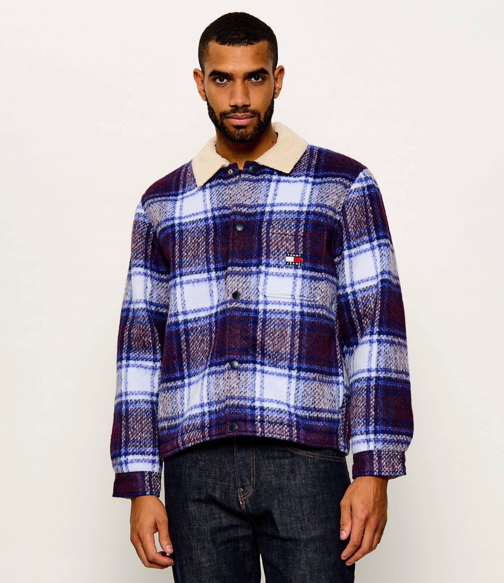 Tommy Jeans Căptușită geacă | Oversize fit | shearling