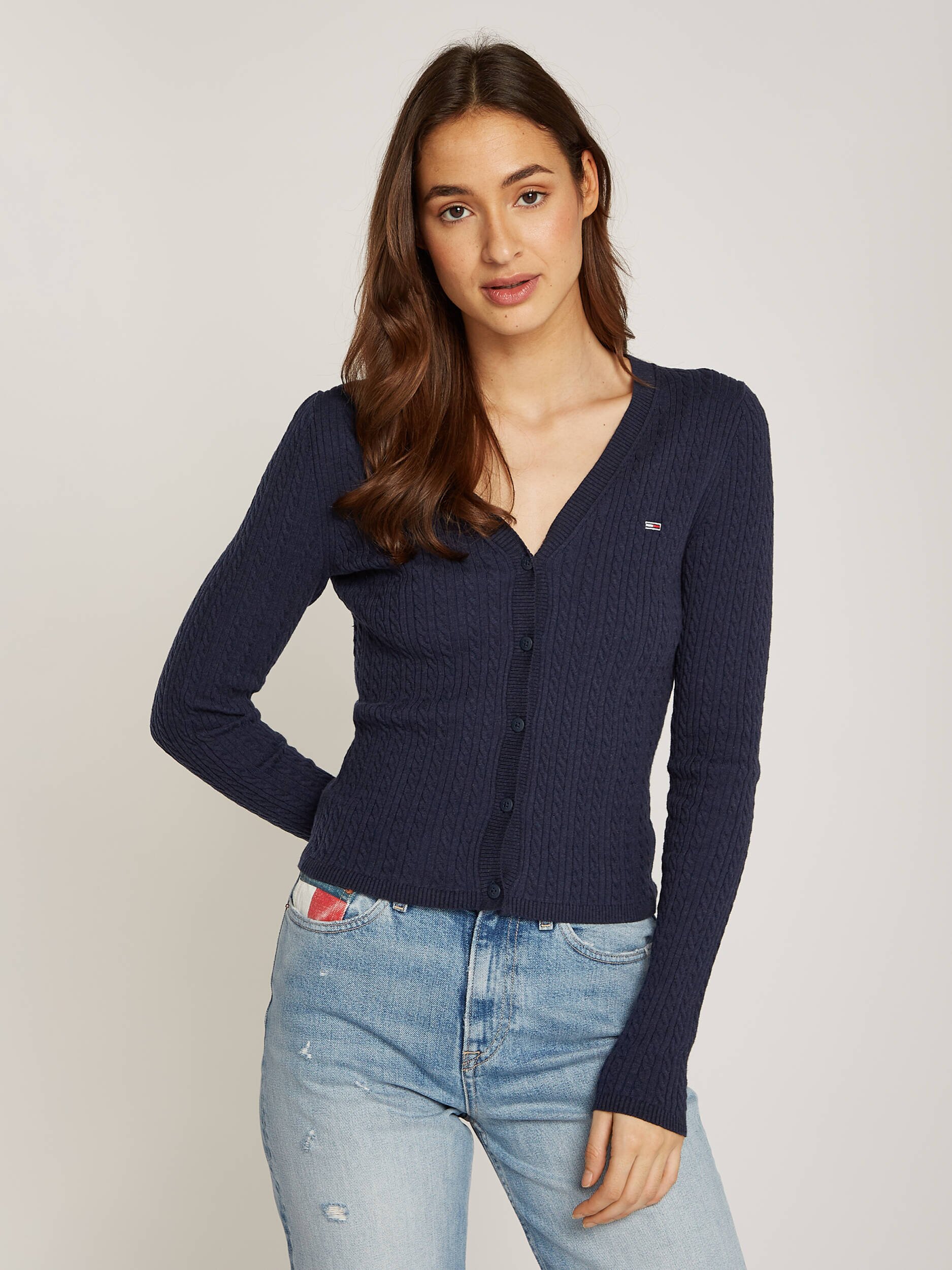 Tommy Jeans Cardigan ESSENTIAL | Slim Fit