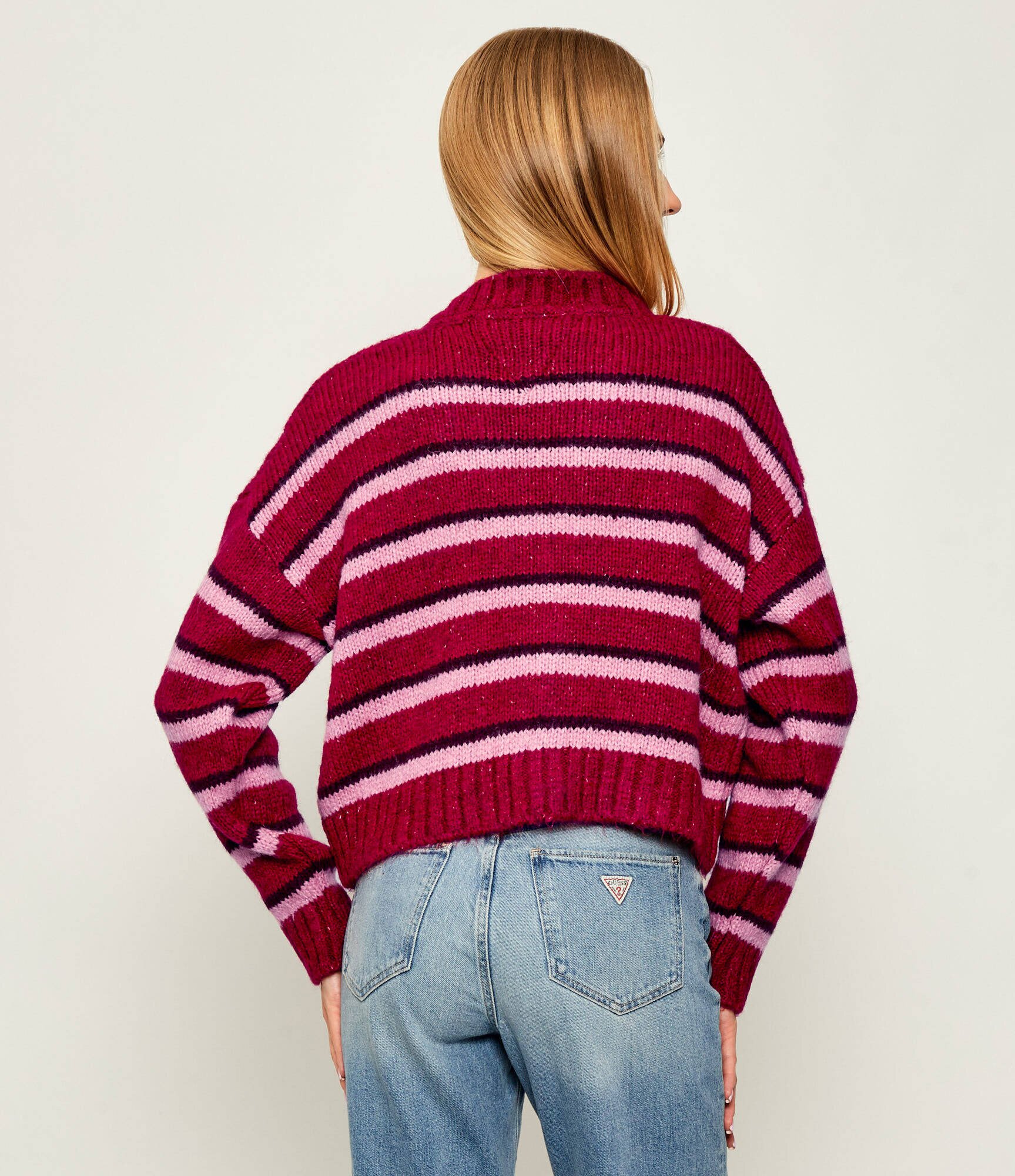 Tommy Jeans Cardigan | Loose fit cu adaos de lână