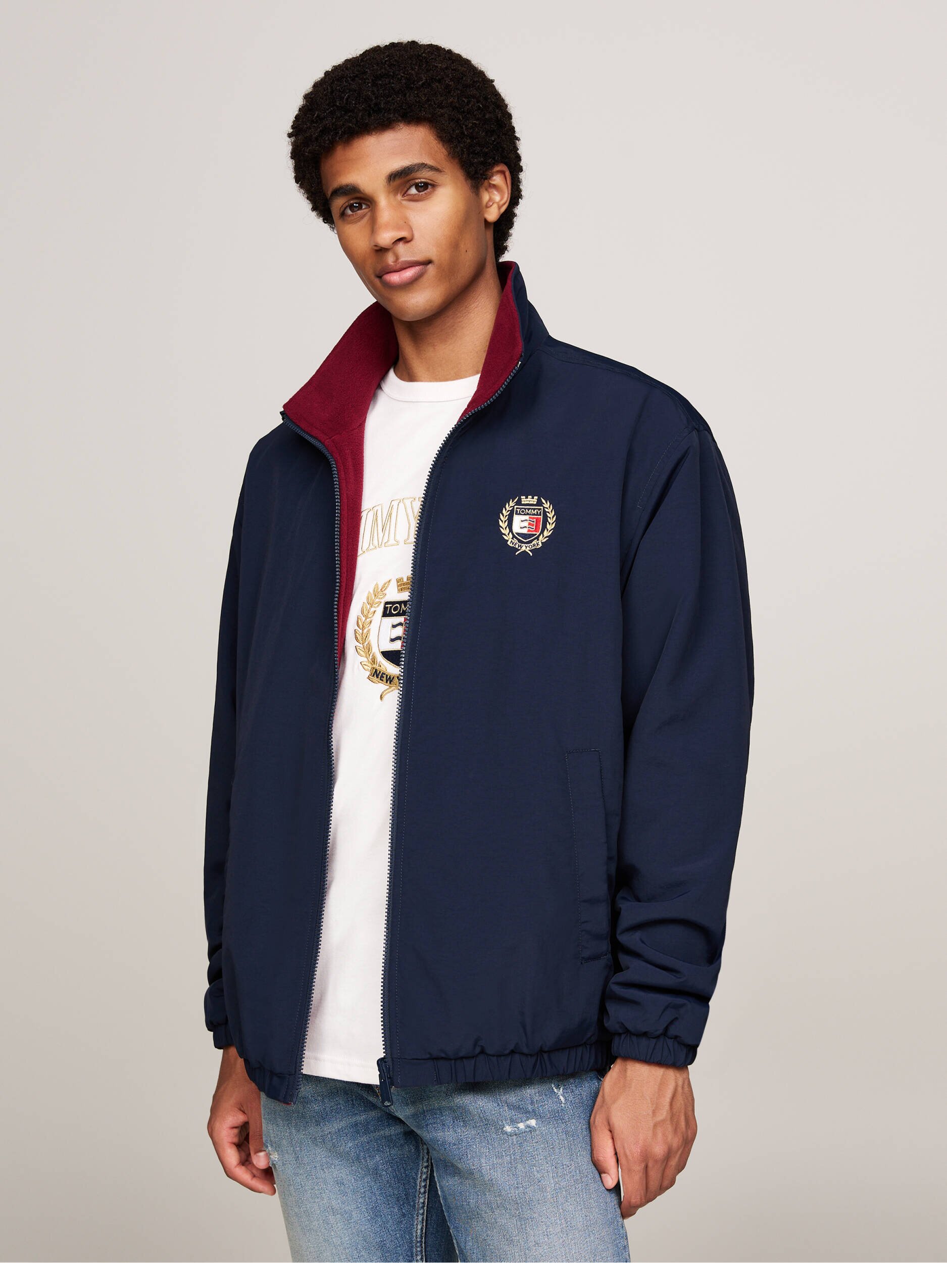 Tommy Jeans Cu două fețe geacă | Loose fit