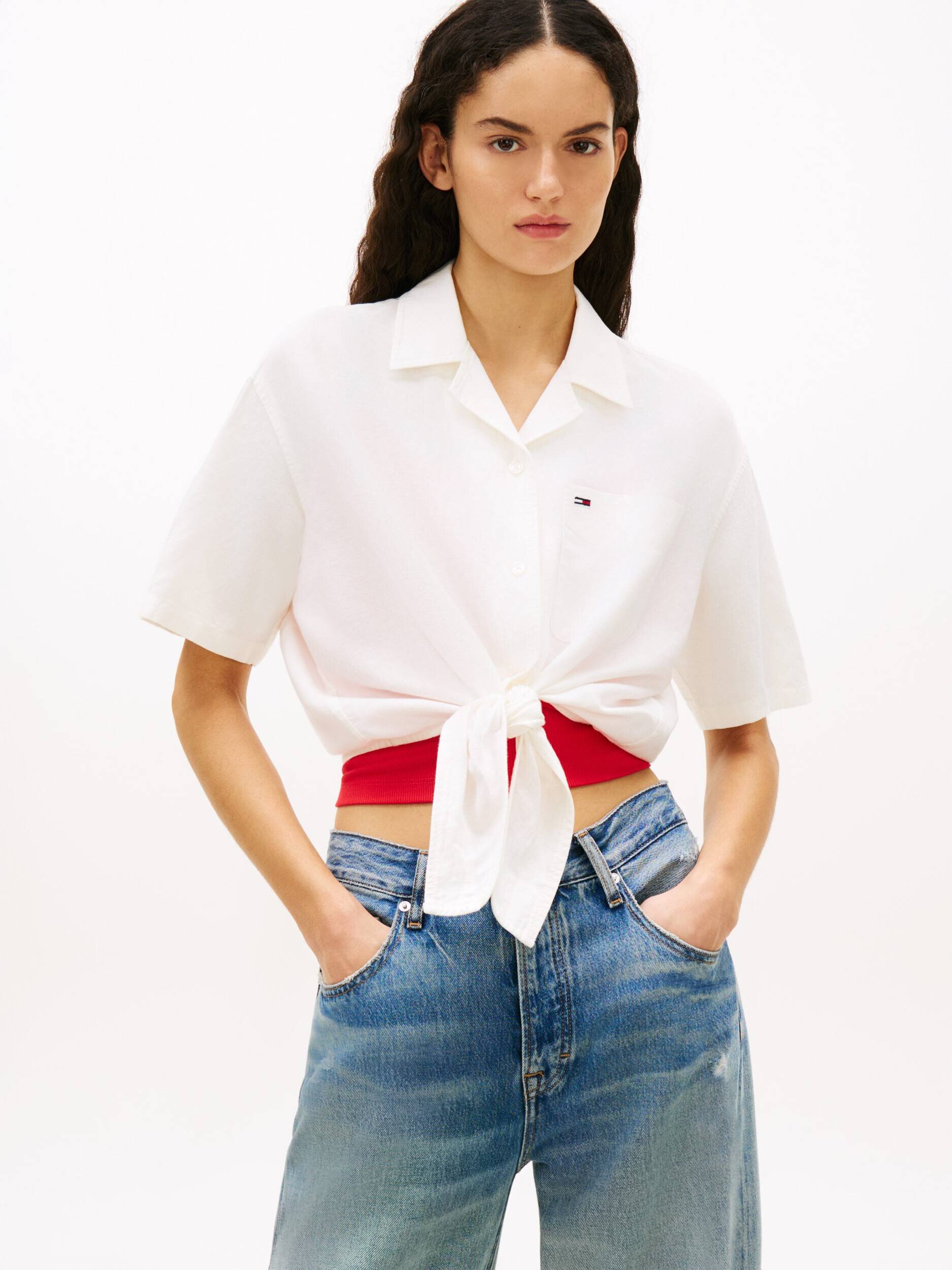 Tommy Jeans De in cămașă | Cropped Fit