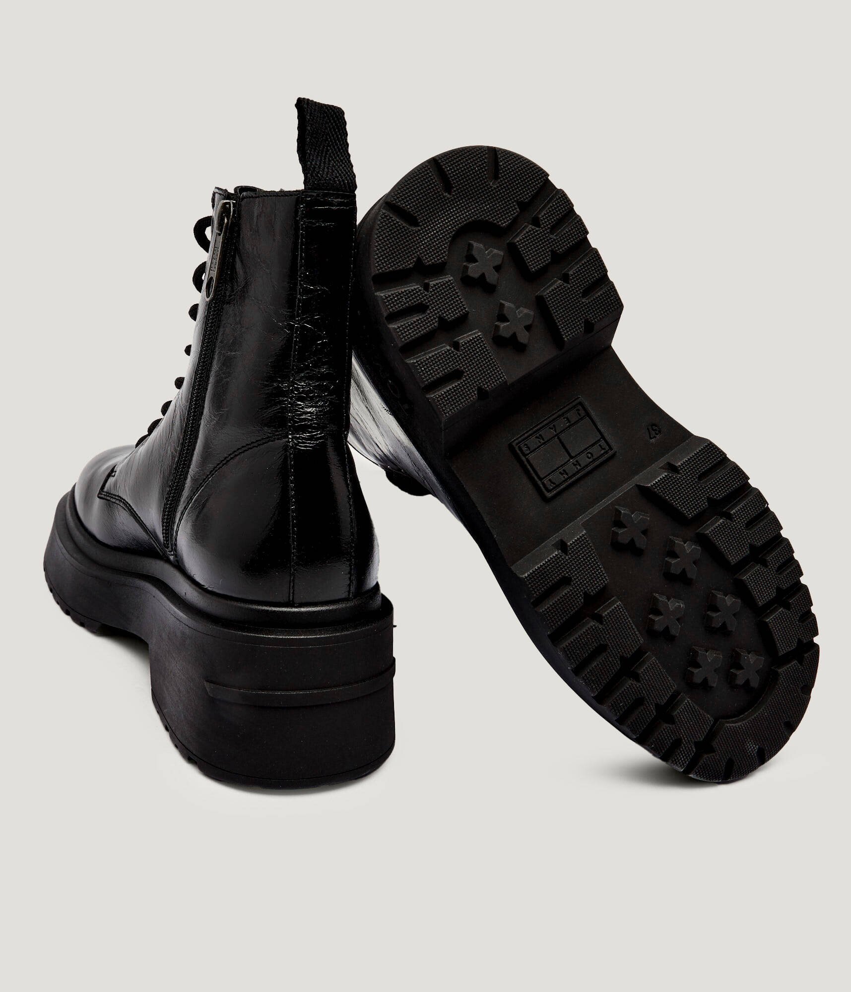 Tommy Jeans De piele botine cu platformă