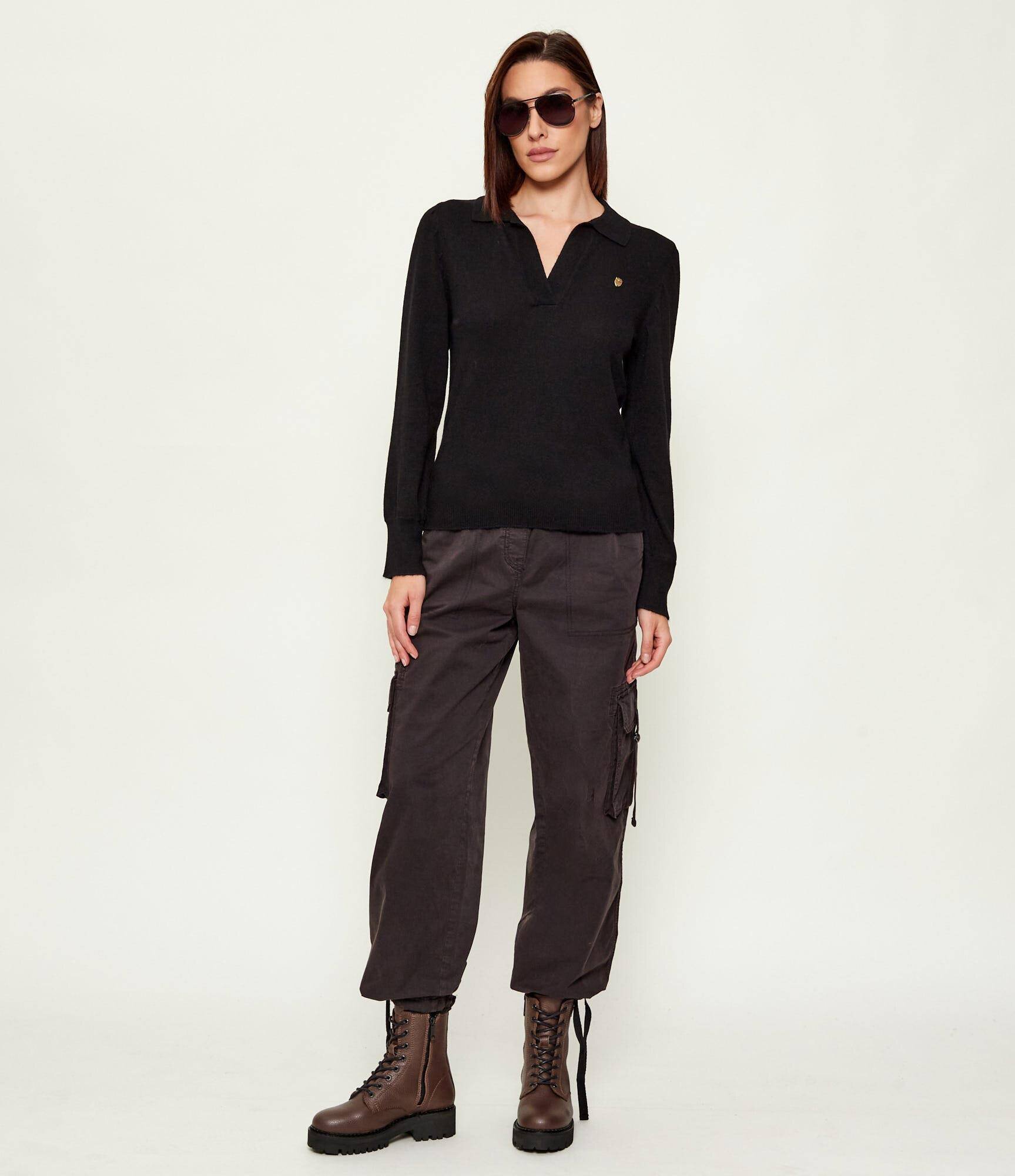 Tommy Jeans De piele botine | shearling