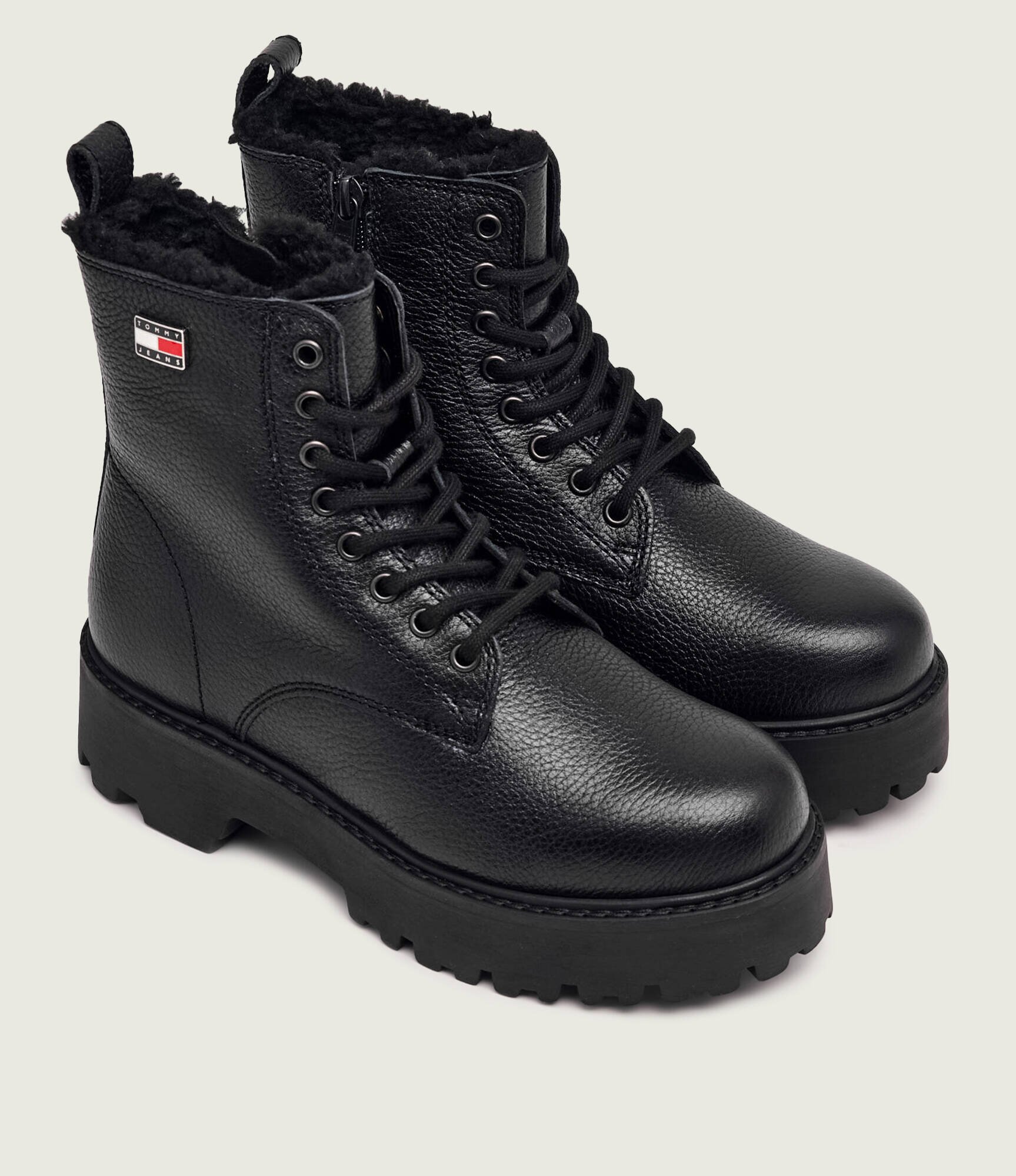 Tommy Jeans De piele căptușite botine