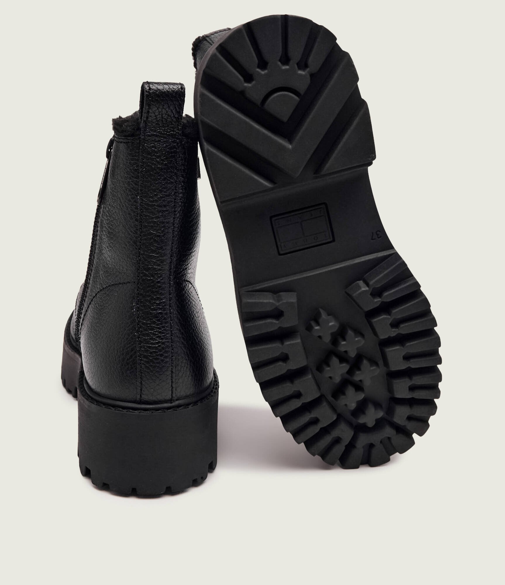 Tommy Jeans De piele căptușite botine