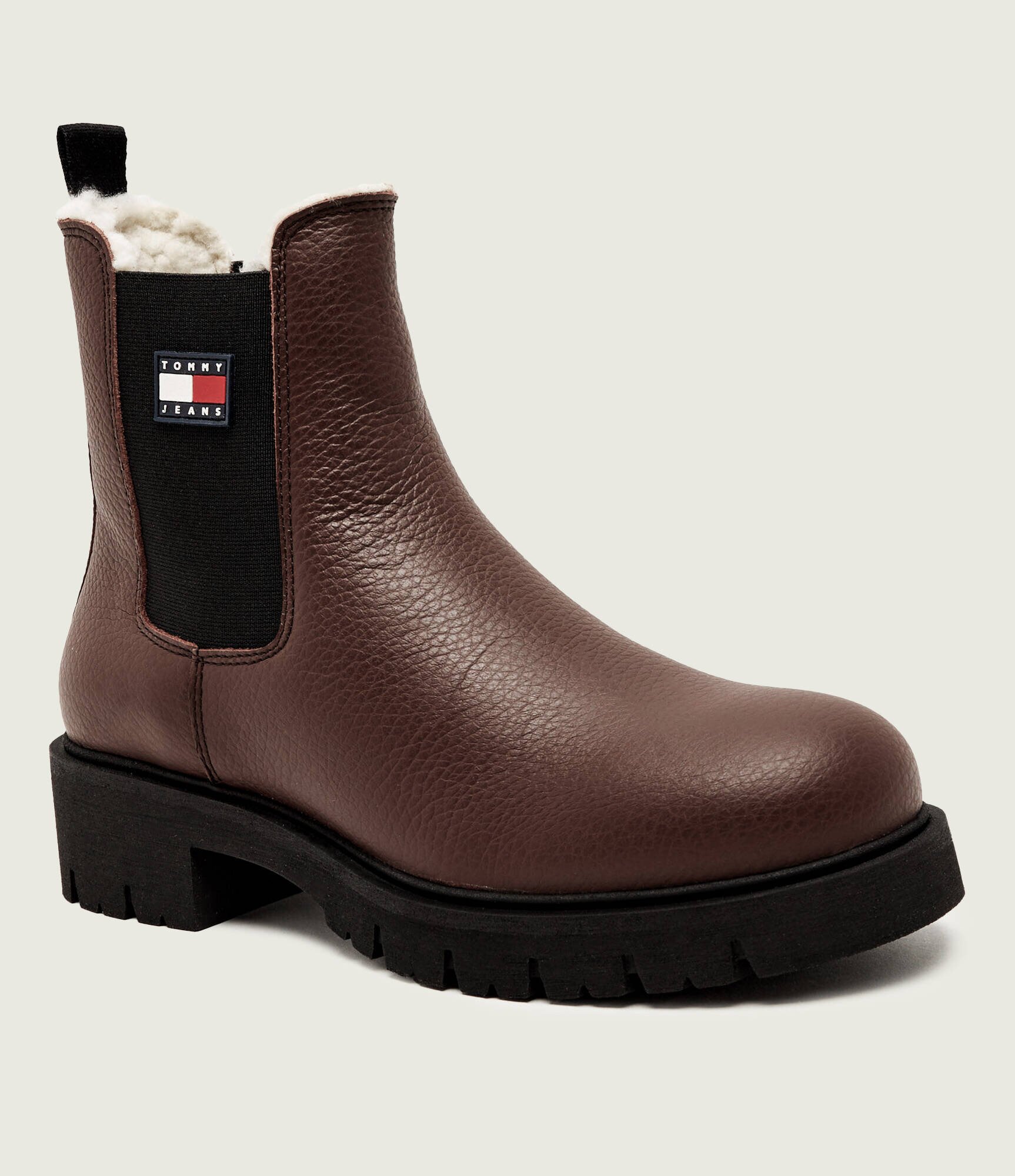 Tommy Jeans De piele ghete chelsea