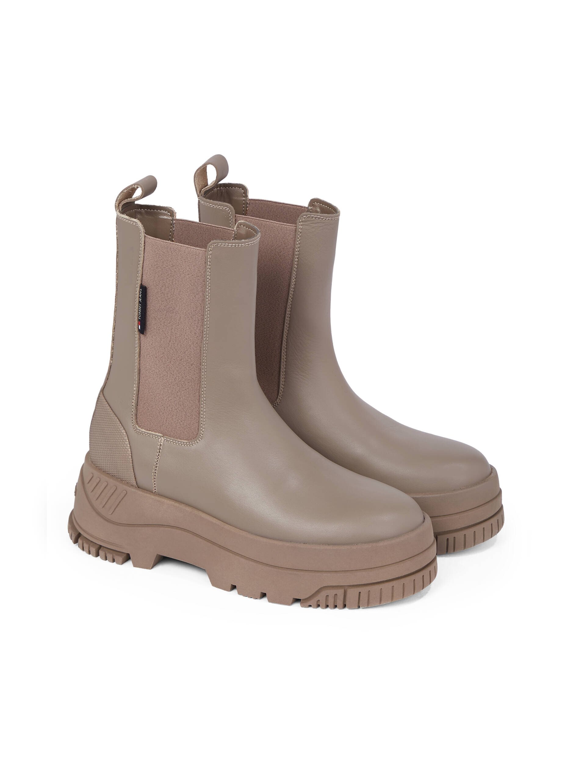 Tommy Jeans De piele ghete chelsea