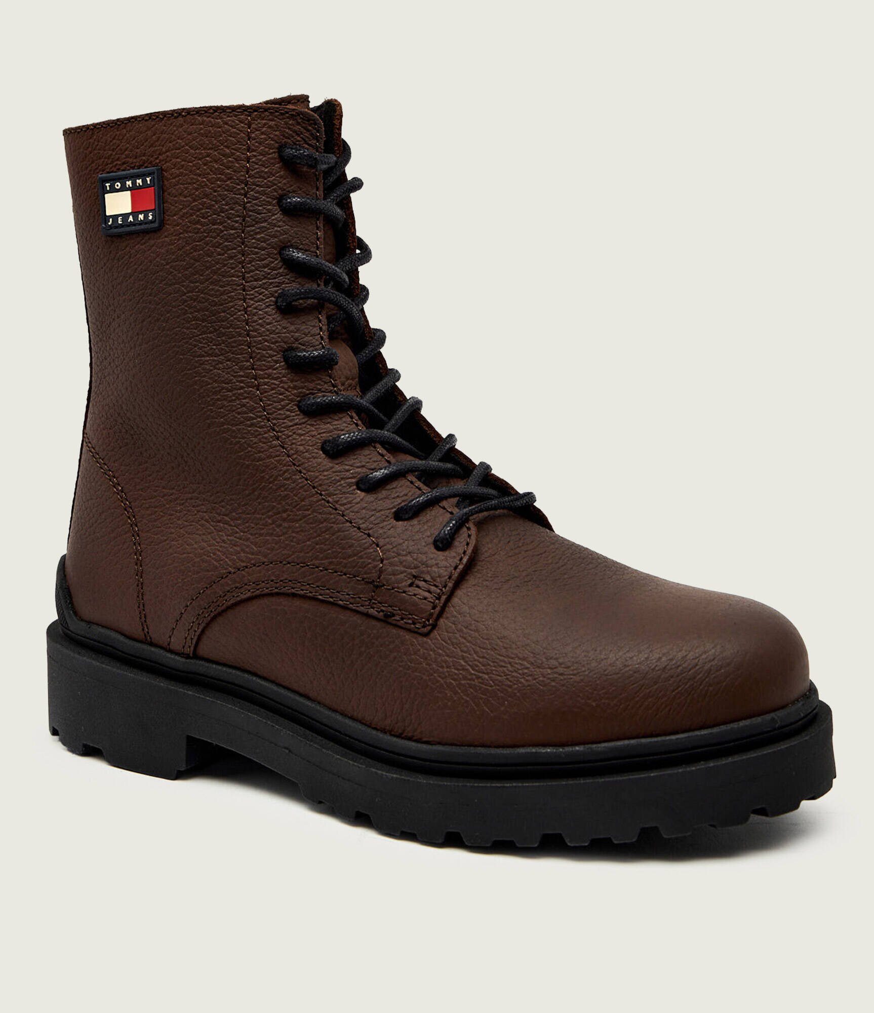 Tommy Jeans De piele încălțăminte înaltă
